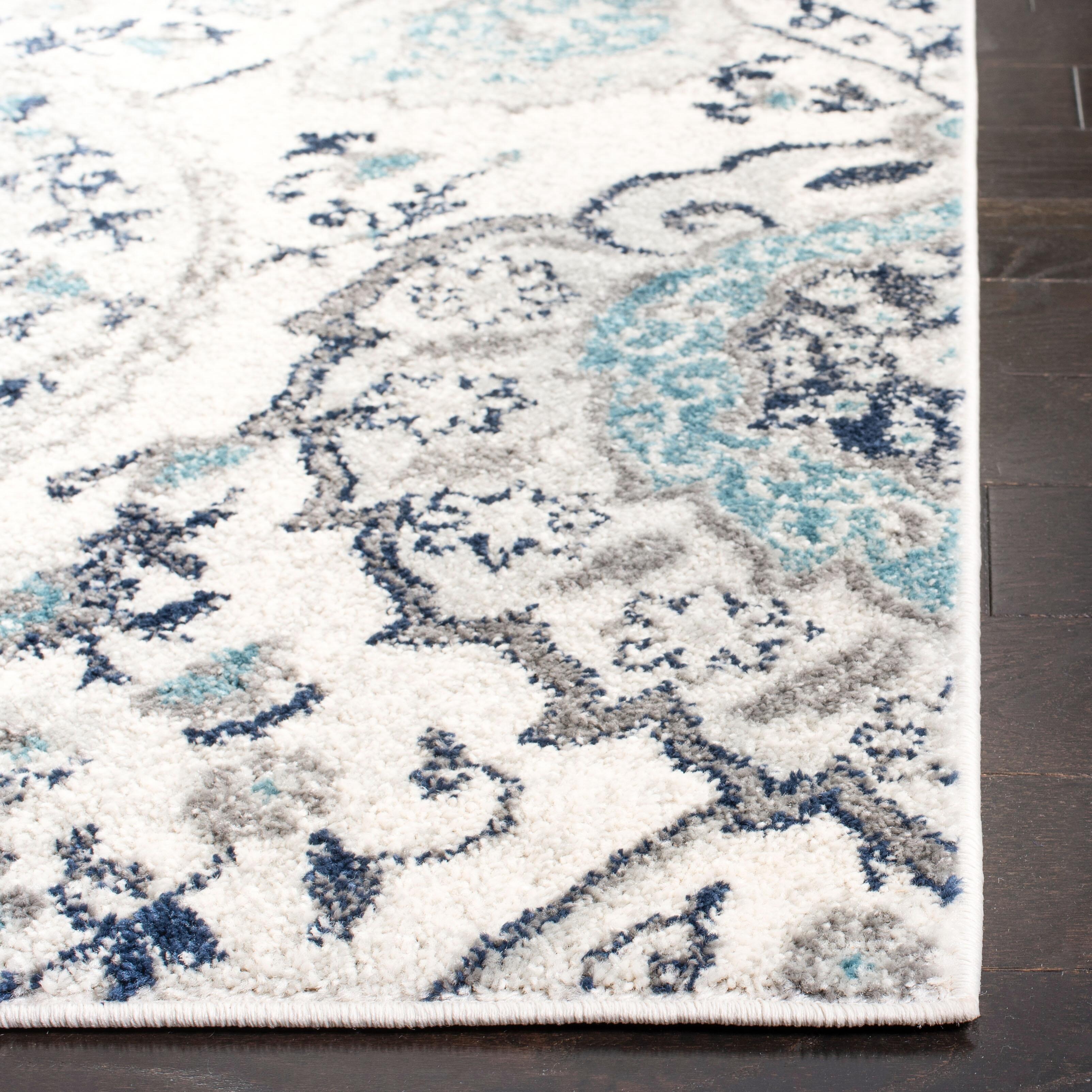 Safavieh Madison 5'-1 x 7'-6 Area Rug, Cream/Light Gray, large