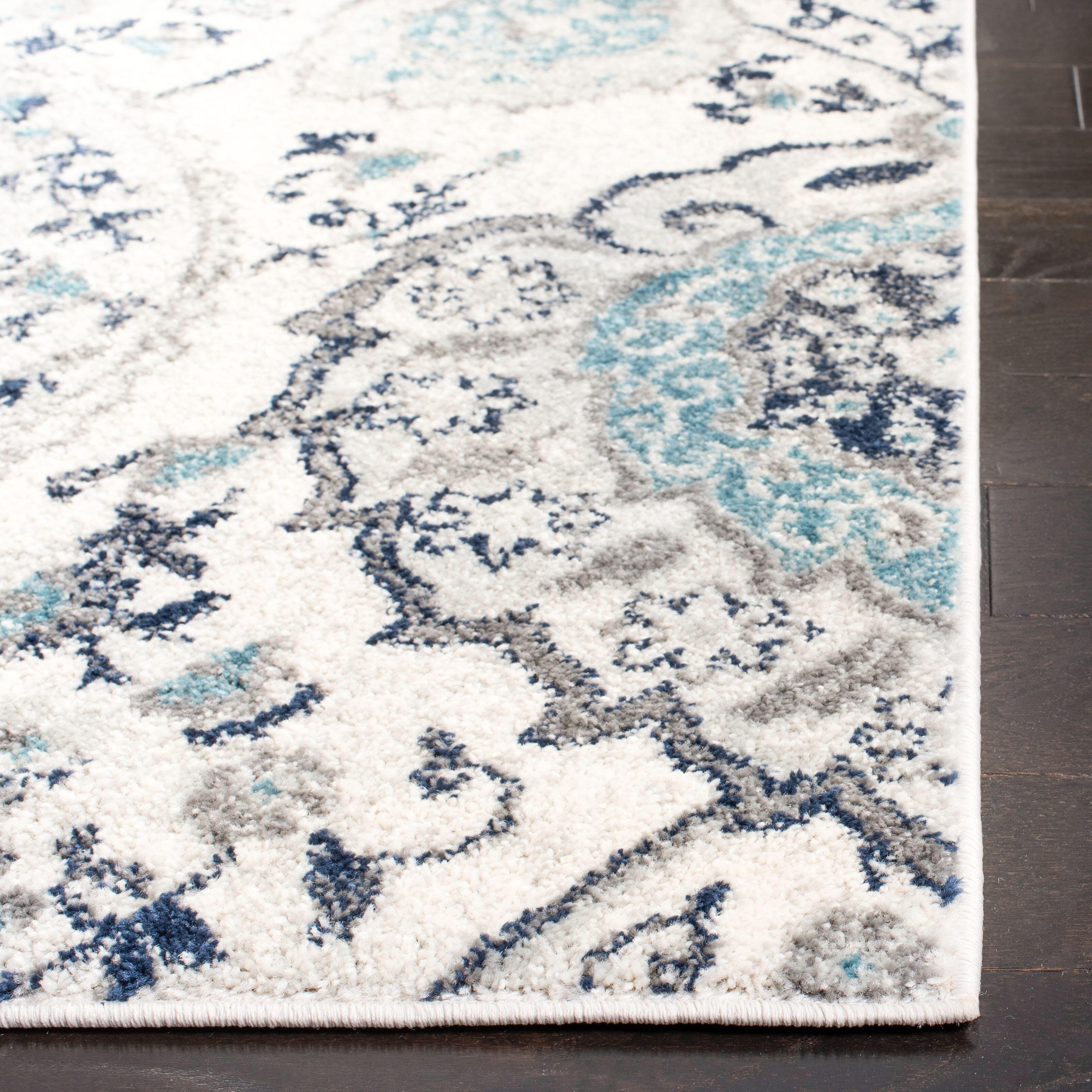 Safavieh Madison 6'-7 x 6'-7 Square Area Rug, Cream/Light Gray, large