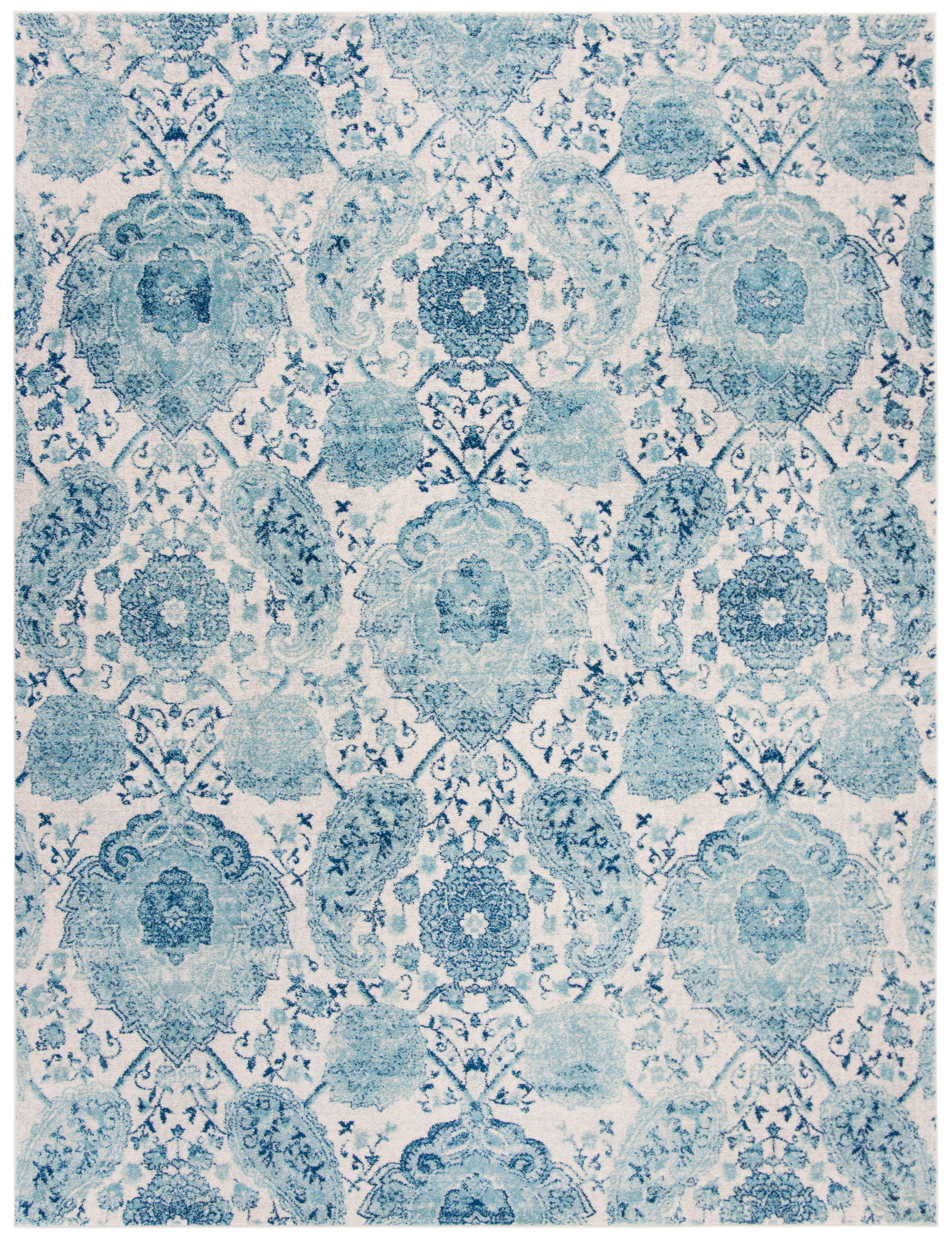 Safavieh Madison 8' x 10' Area Rug, Cream/Turquoise, large
