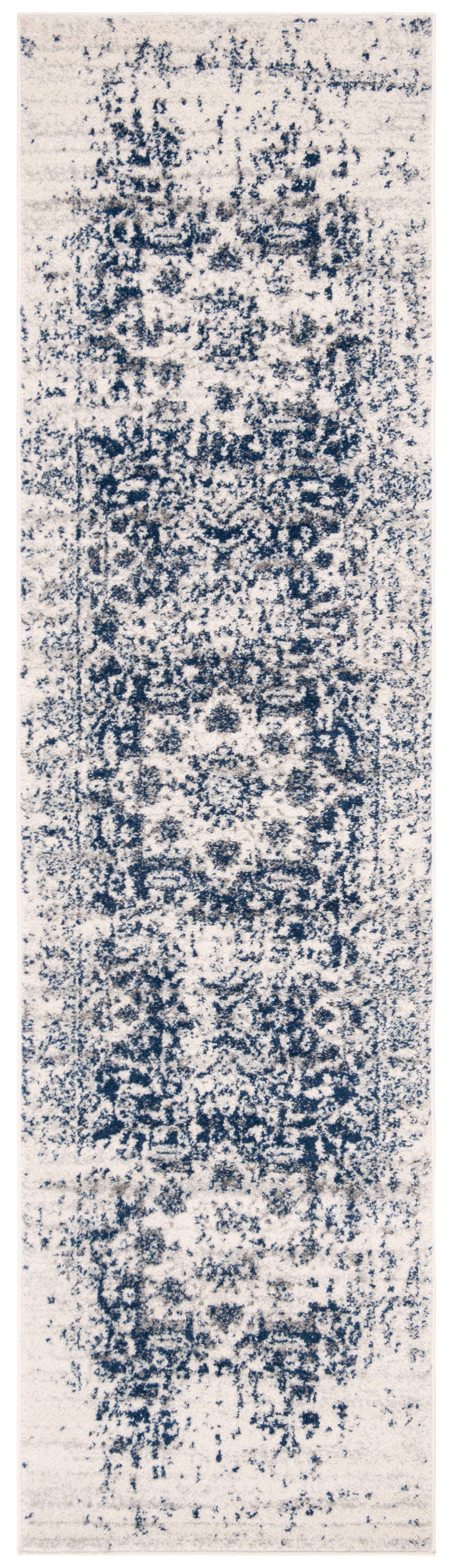 Safavieh Madison 2'-3 x 14' Runner, Cream/Navy, large