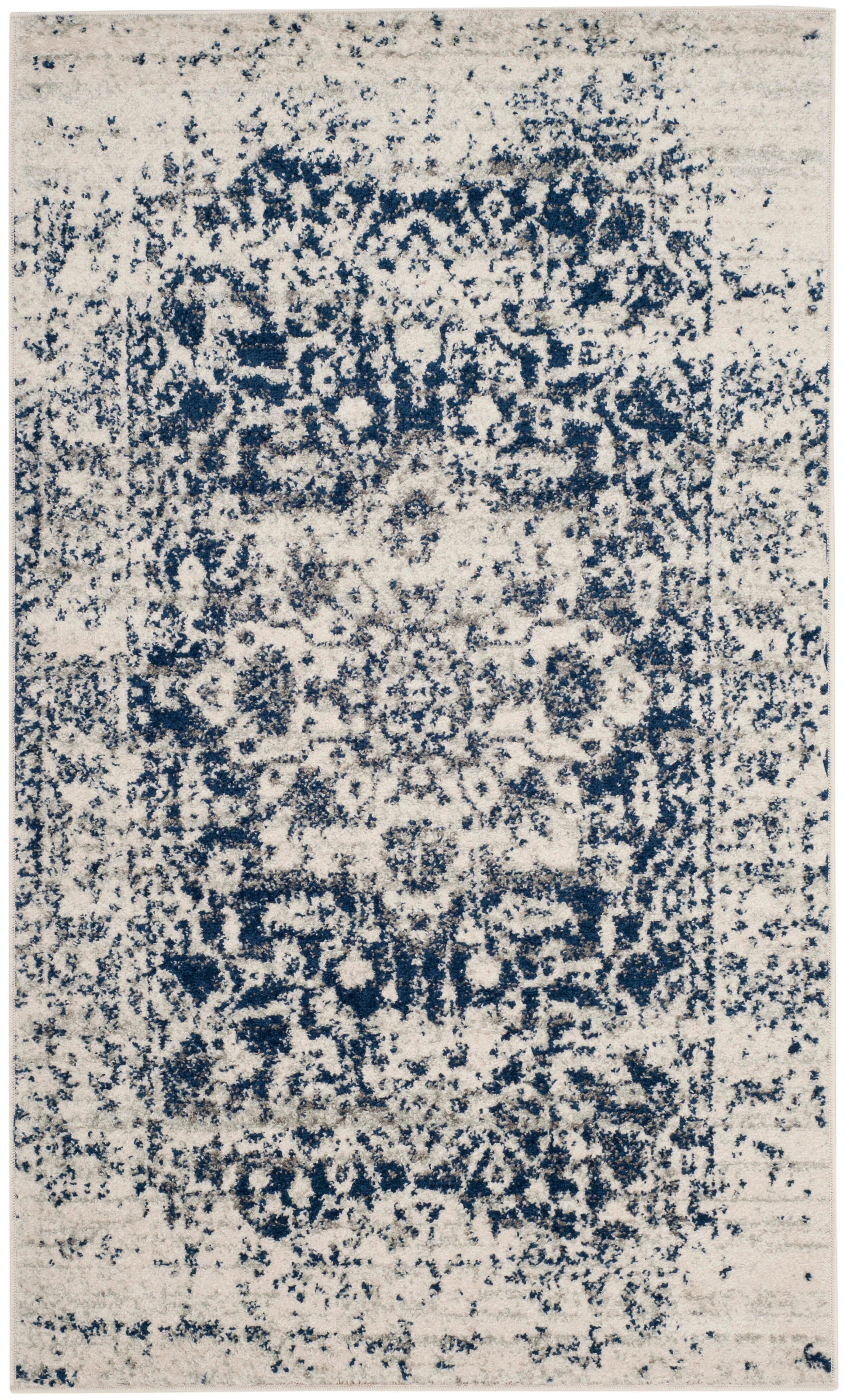 Safavieh Madison 2'-3 x 4' Accent Rug, Cream/Navy, rollover