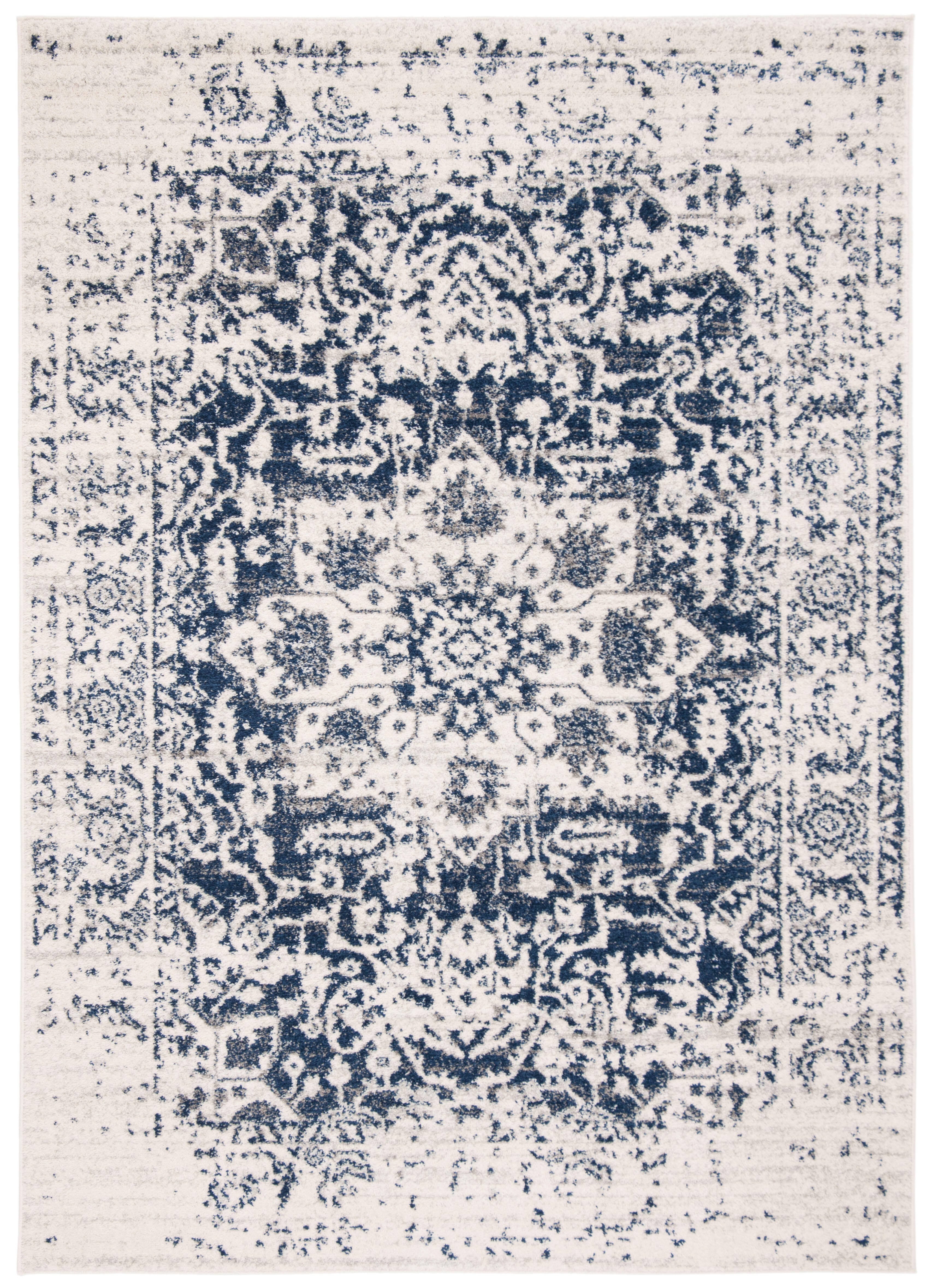 Safavieh Madison 5'-1 x 7'-6 Area Rug, Cream/Navy, large