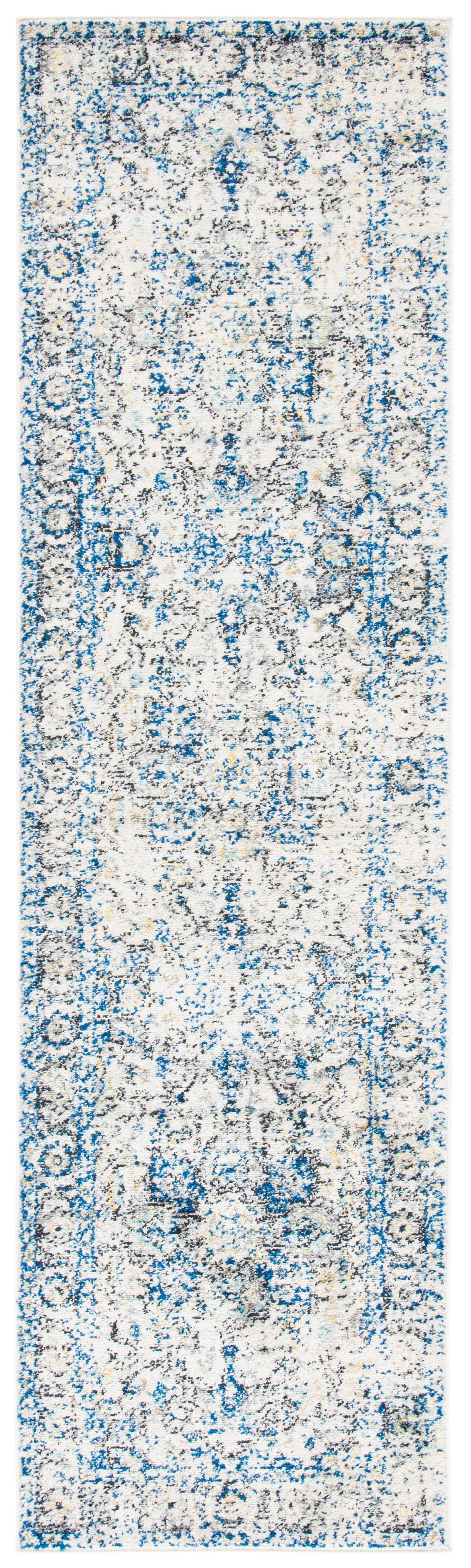 Safavieh Madison 2'-3 x 22' Runner, Gray/Ivory, large
