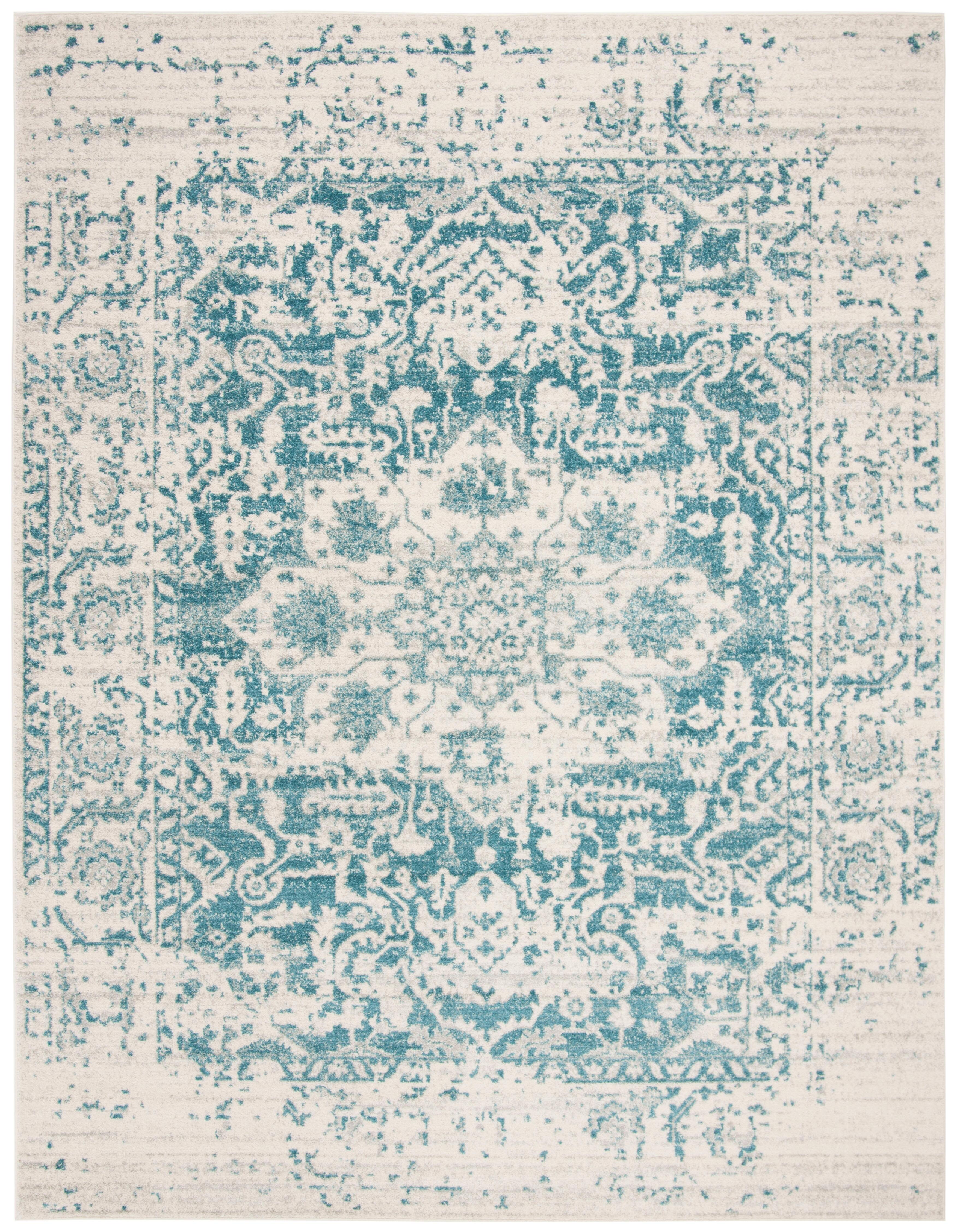 Safavieh Madison 8' x 10' Area Rug, Teal/Ivory, large