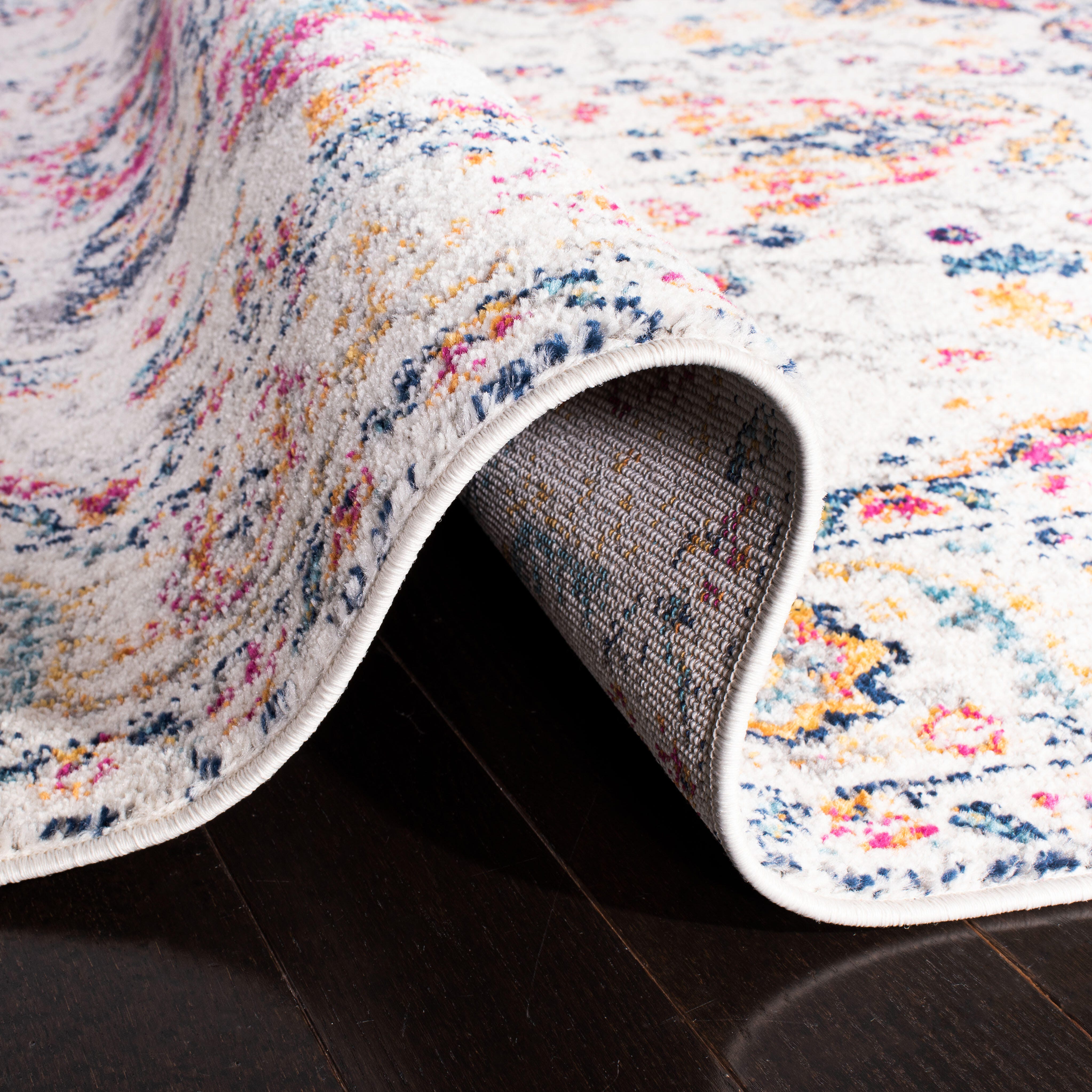 Safavieh Madison Madison 2'-3 x 22' Runner, Fuchsia/Ivory, large