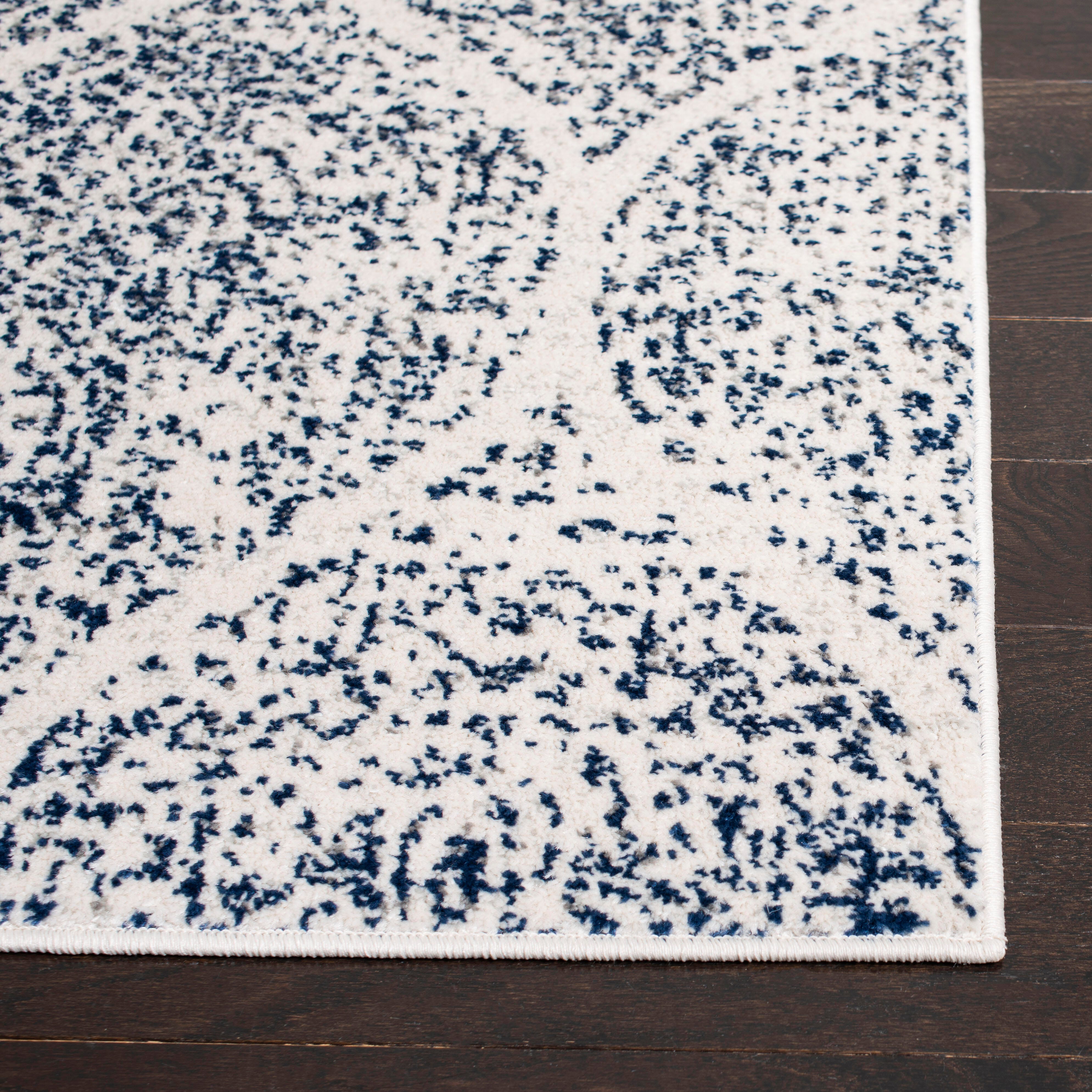 Safavieh Madison 4' x 6' Area Rug, Cream/Royal Blue, large