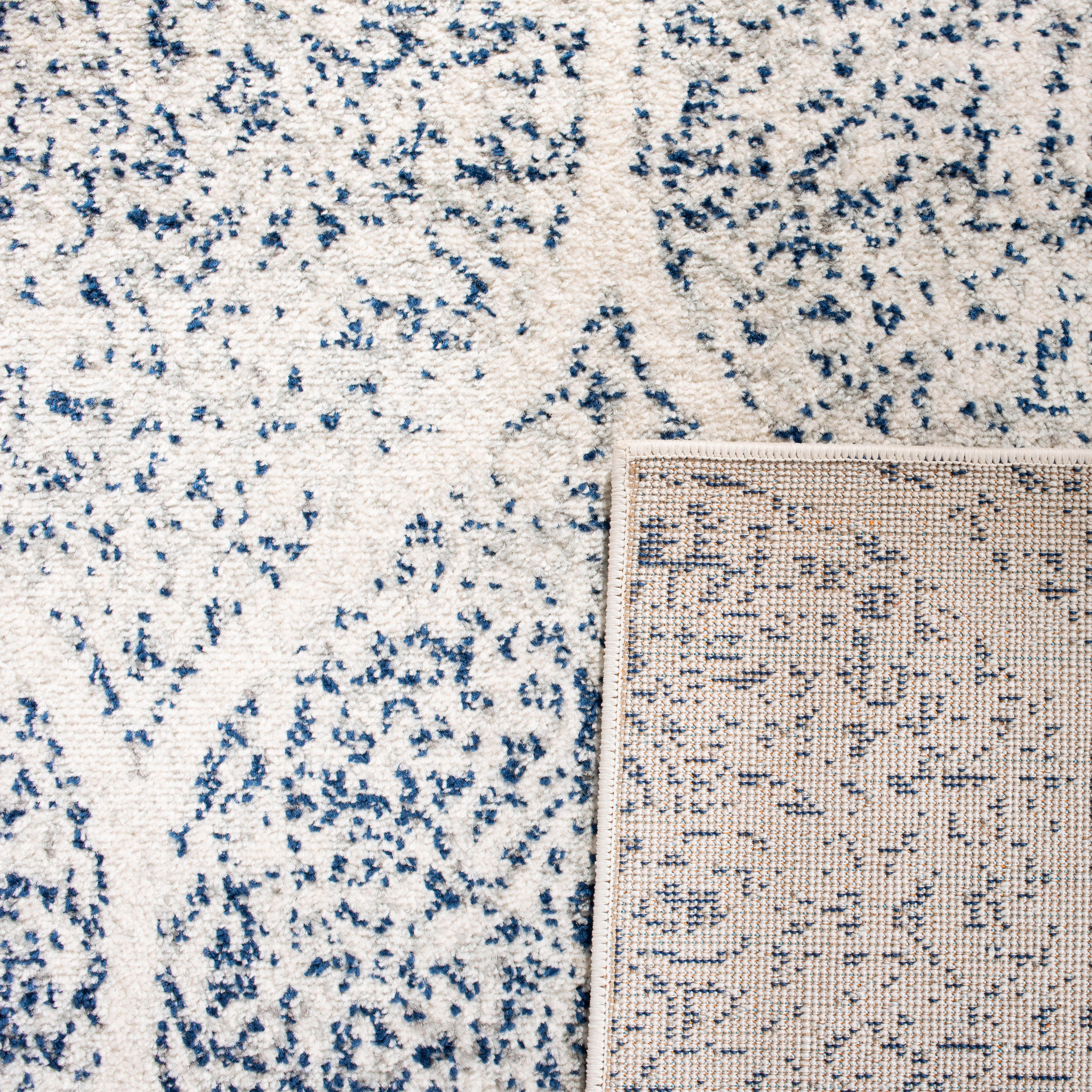 Safavieh Madison 4' x 6' Area Rug, Cream/Royal Blue, large