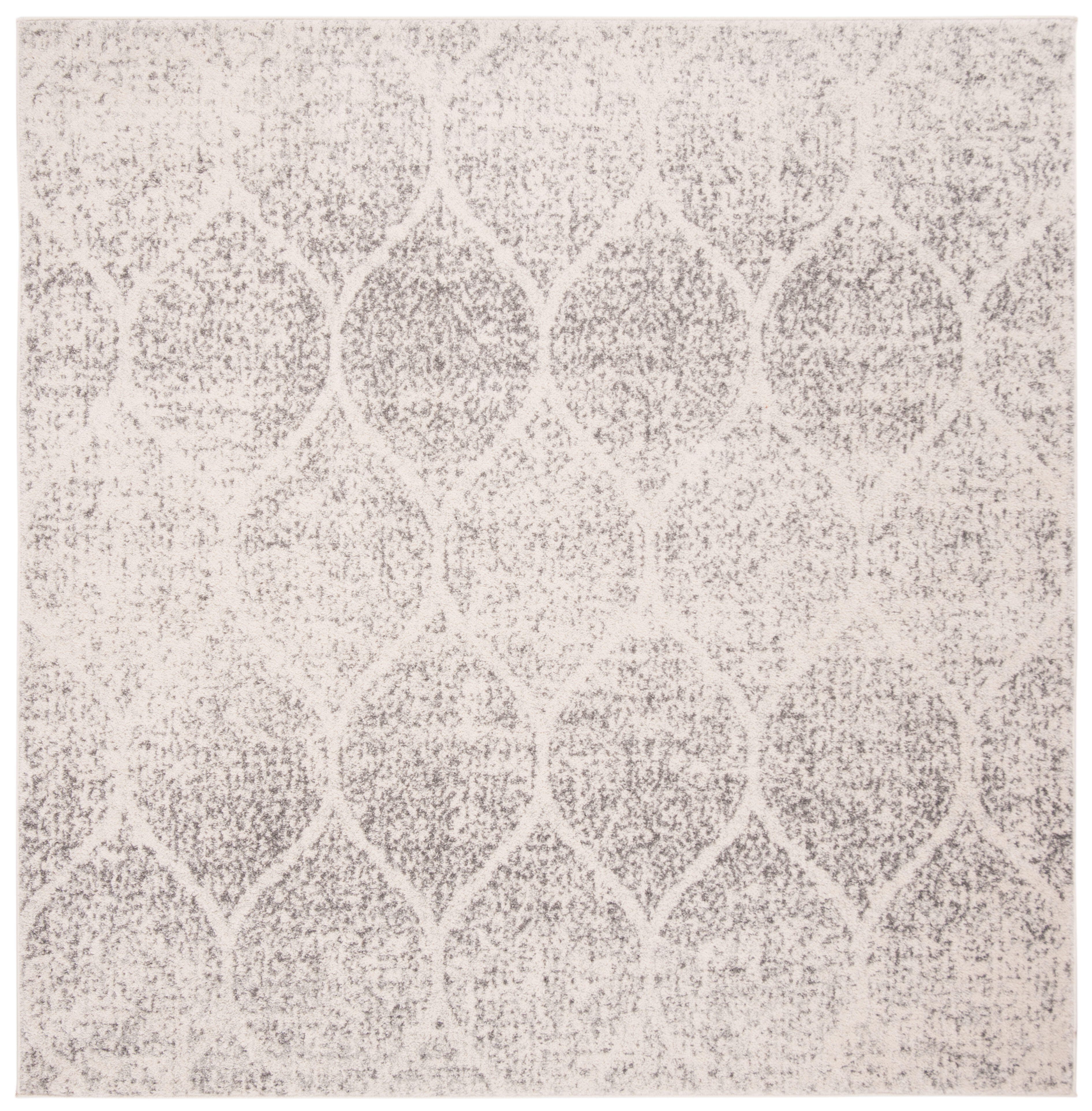 Safavieh Madison 4' x 4' Square Area Rug, Ivory/Silver, rollover