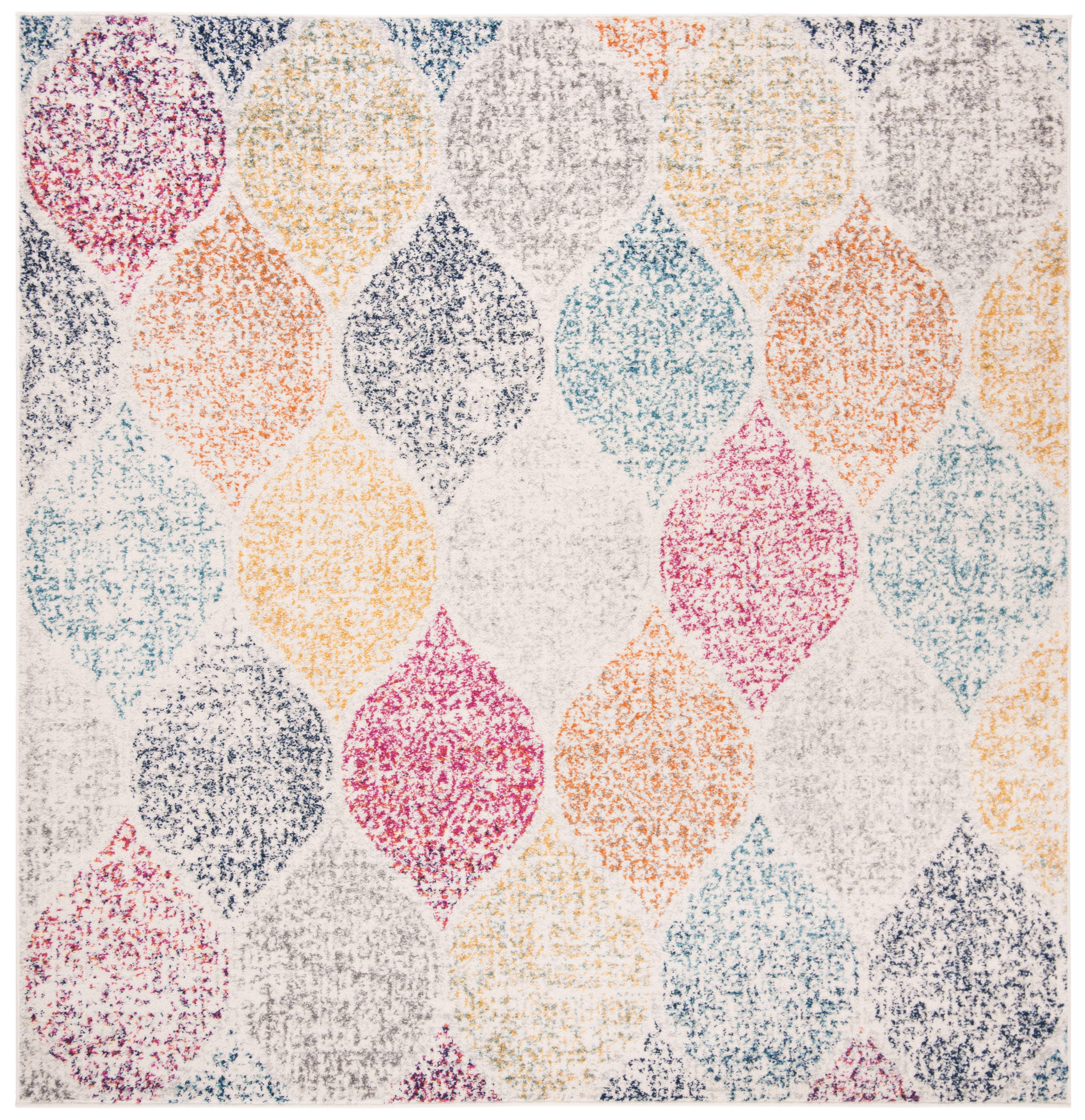Safavieh Madison 4' x 4' Square Area Rug, Cream/Yellow, large