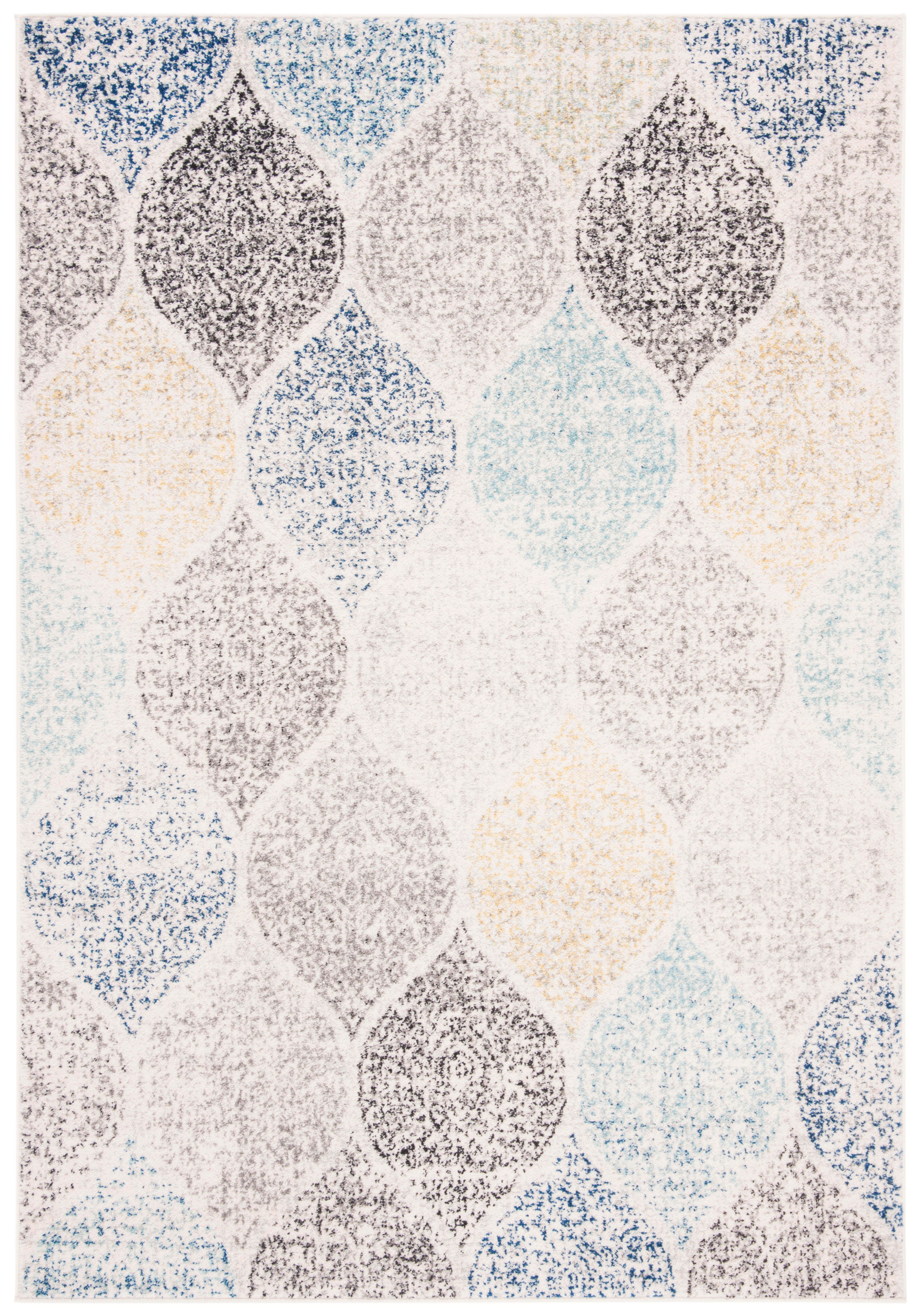 Safavieh Madison 6'-7 x 9'-2 Area Rug, Ivory/Blue, large