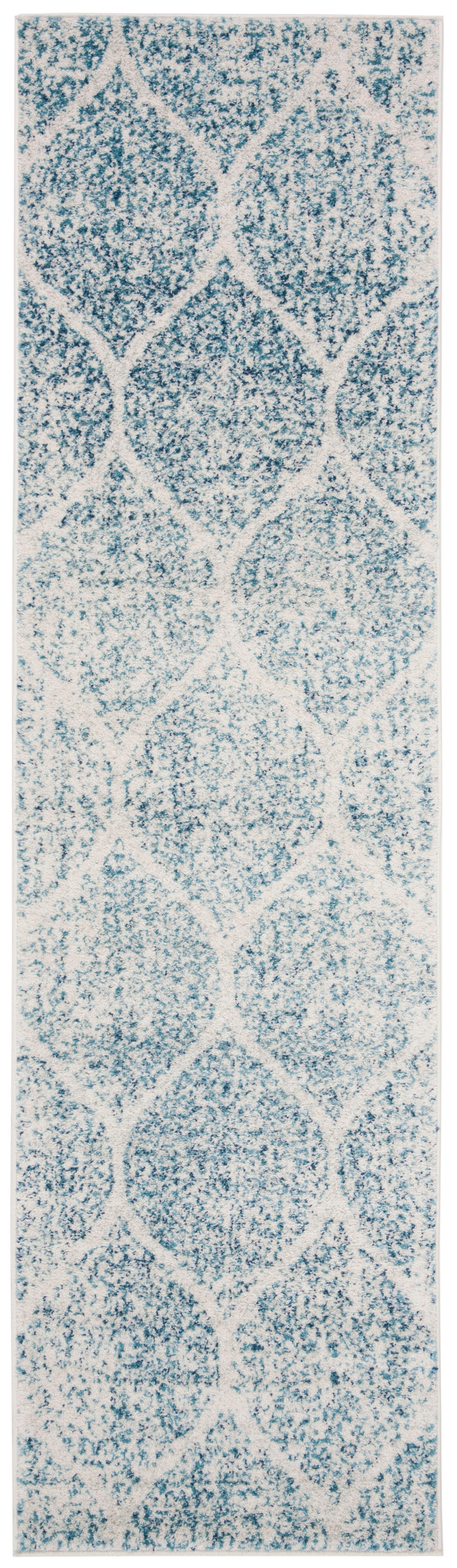 Safavieh Madison 2'-3 x 6' Runner, Cream/Turquoise, large