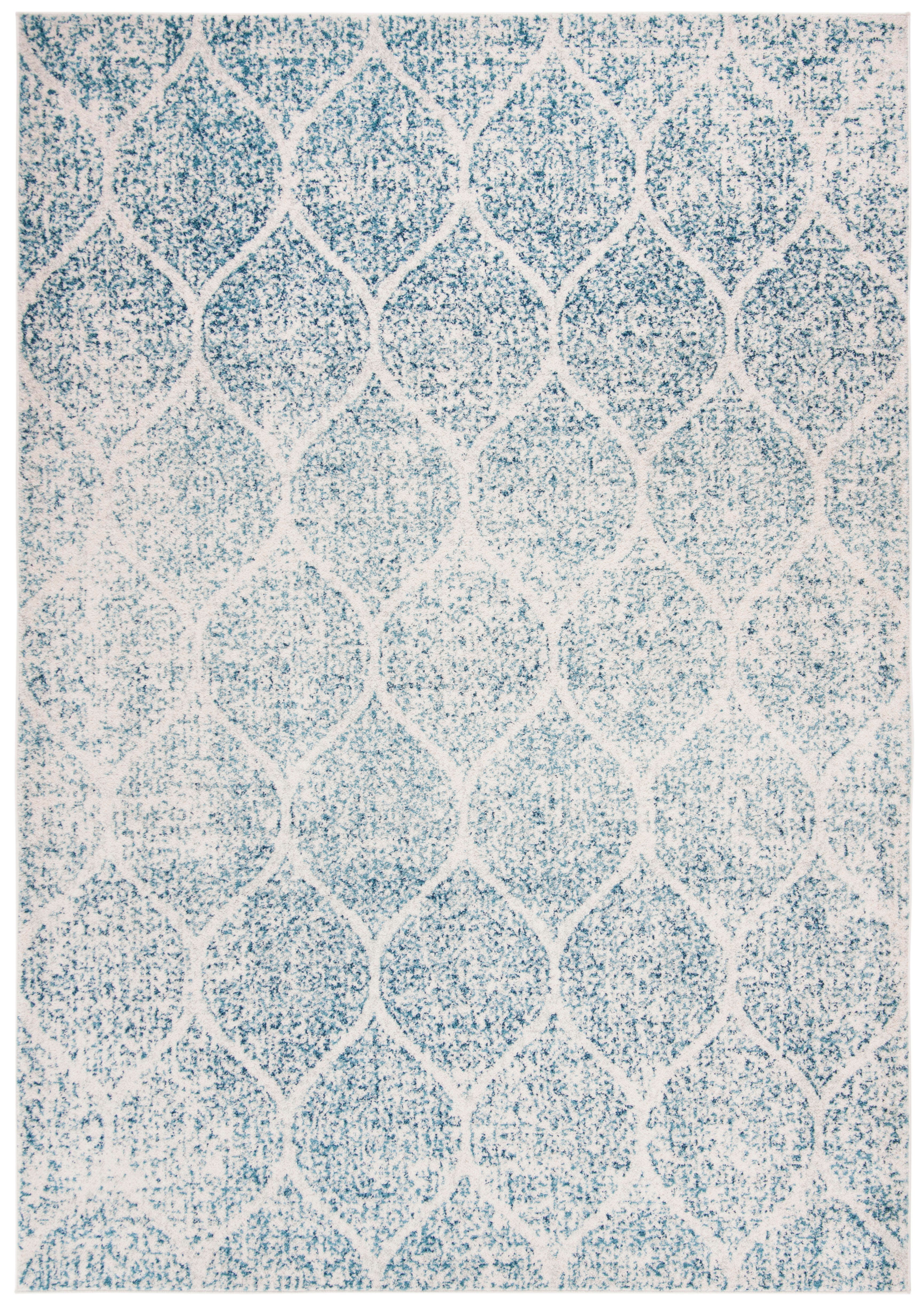 Safavieh Madison 6'-7 x 9'-2 Area Rug, Cream/Turquoise, large