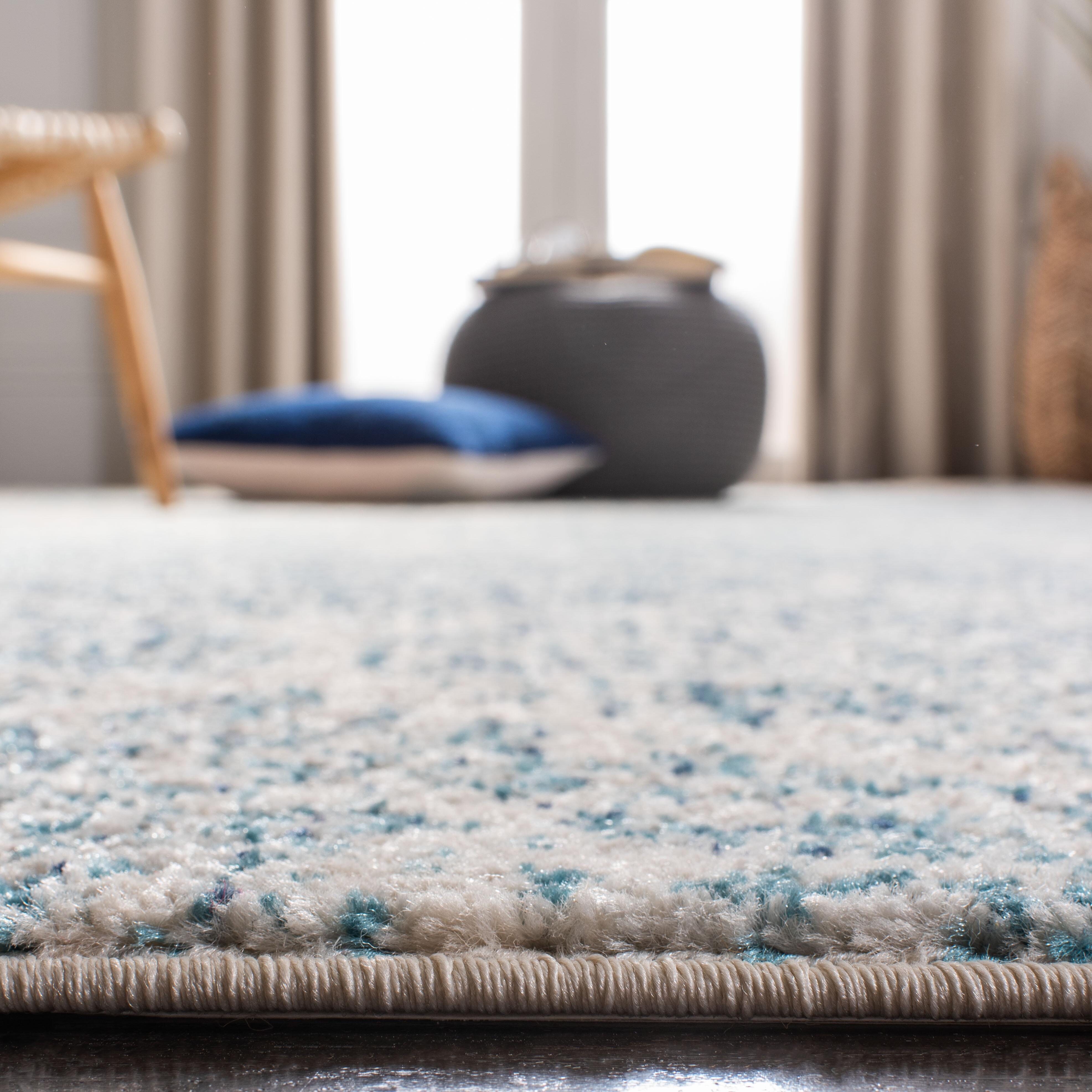 Safavieh Madison 6'-7 x 9'-2 Area Rug, Cream/Turquoise, large