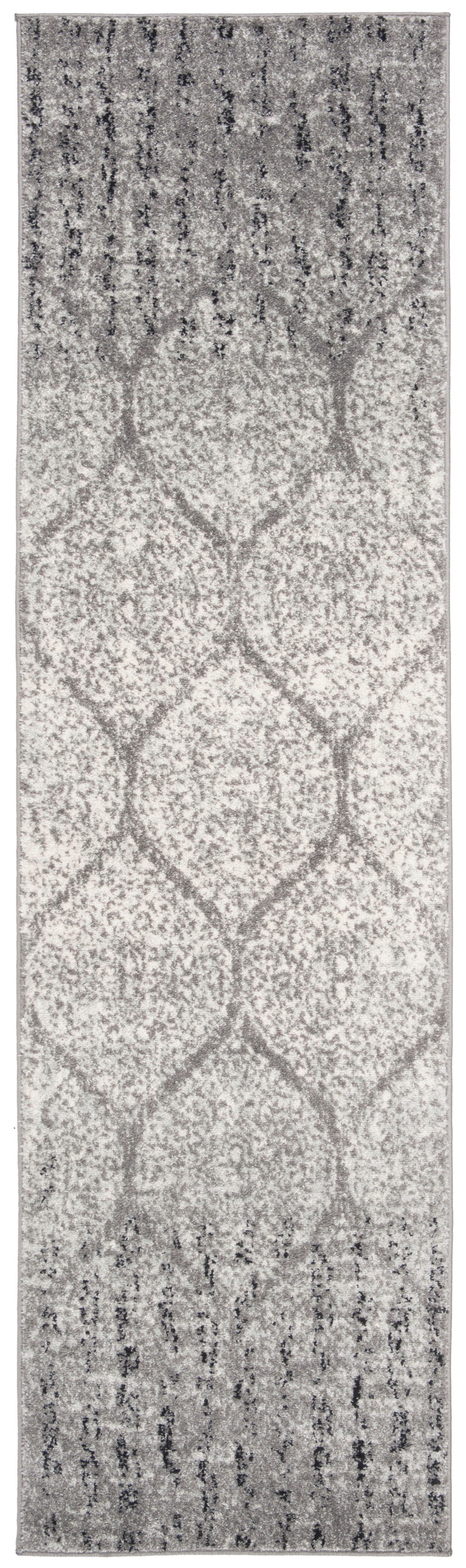 Safavieh Madison 2'-3 x 18' Runner, Gray/Ivory, large