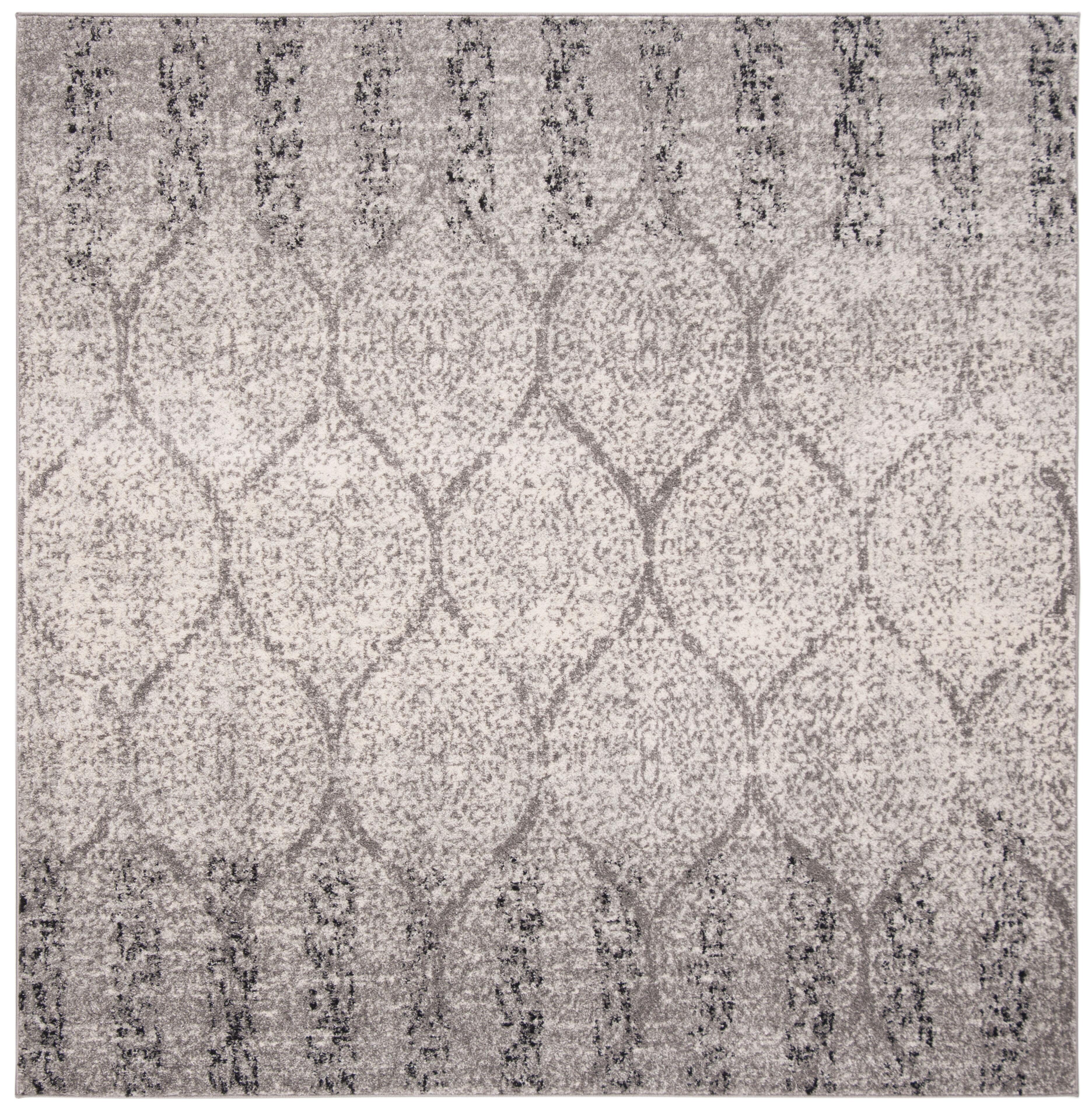 Safavieh Madison 6'-7 x 6'-7 Square Area Rug, Gray/Ivory, rollover
