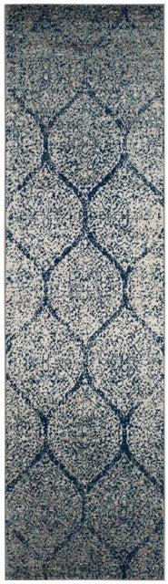 Safavieh Madison Anitra 2'-3 x 18' Runner, Navy/Silver
