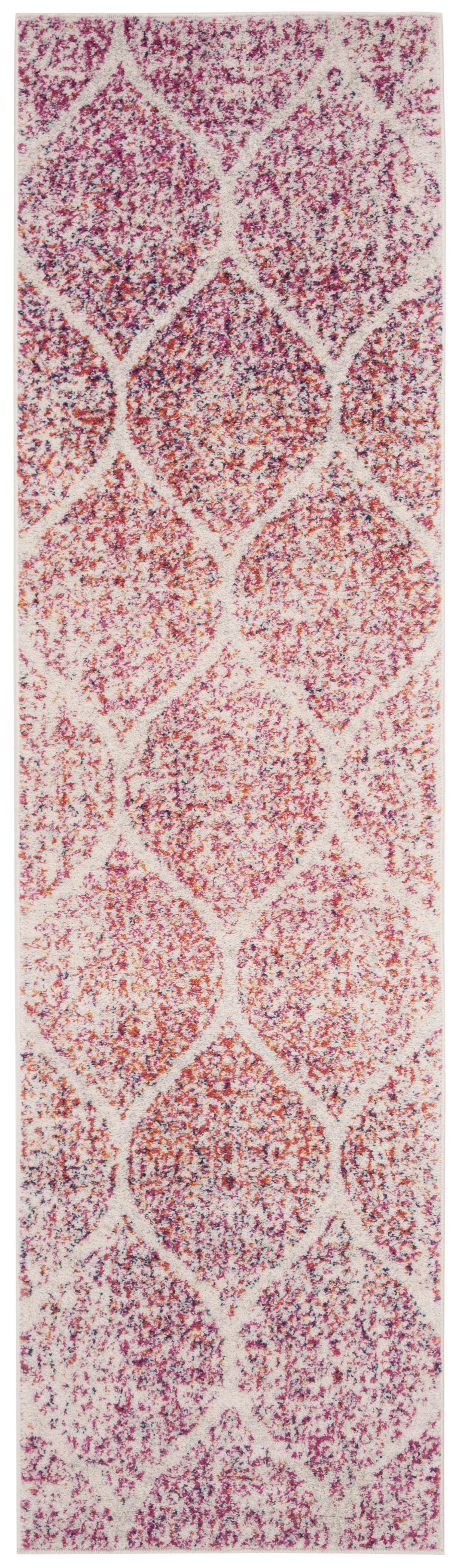 Safavieh Madison 2'-3 x 6' Runner, Cream/Fuchsia, large