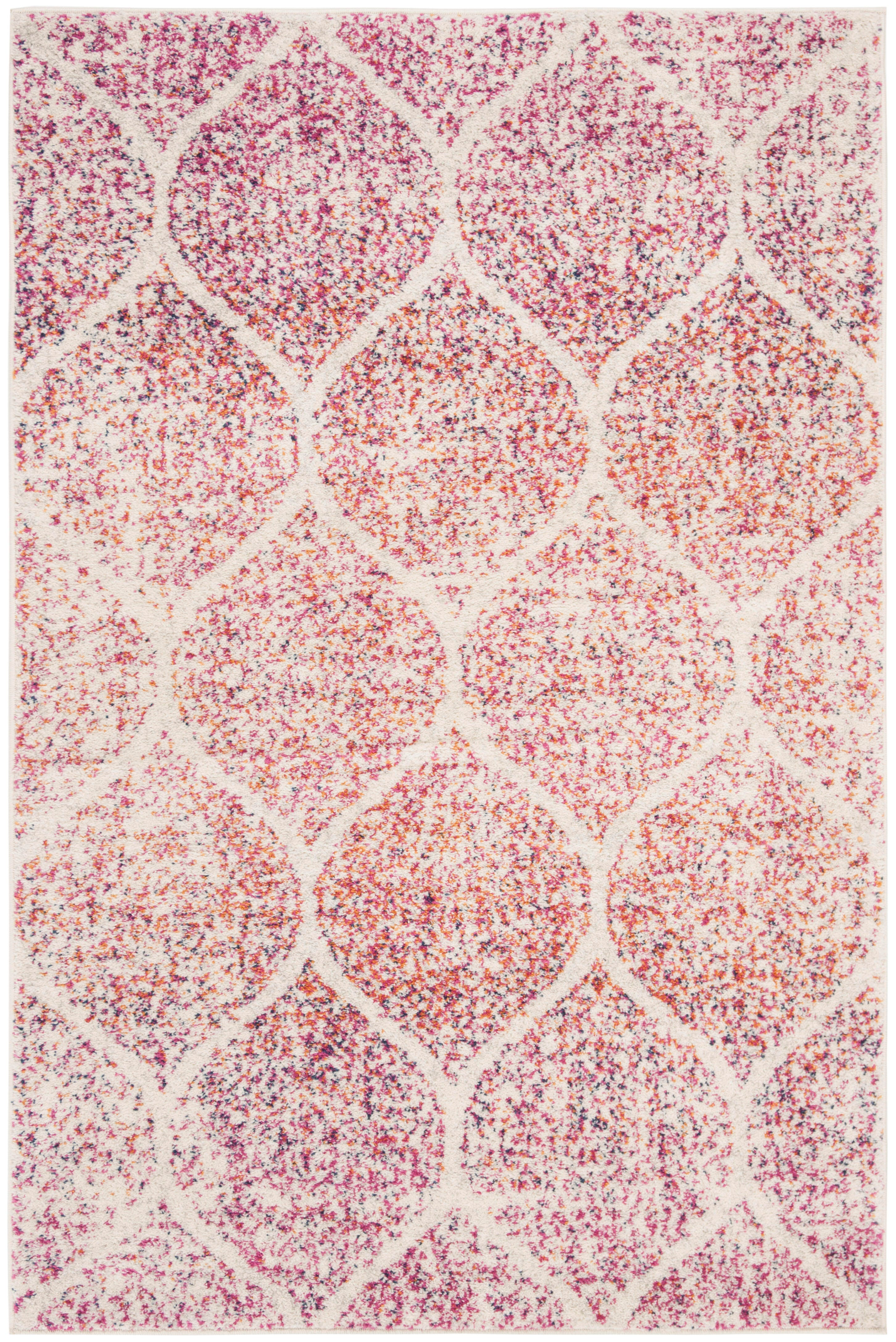 Safavieh Madison 4' x 6' Area Rug, Cream/Fuchsia, large