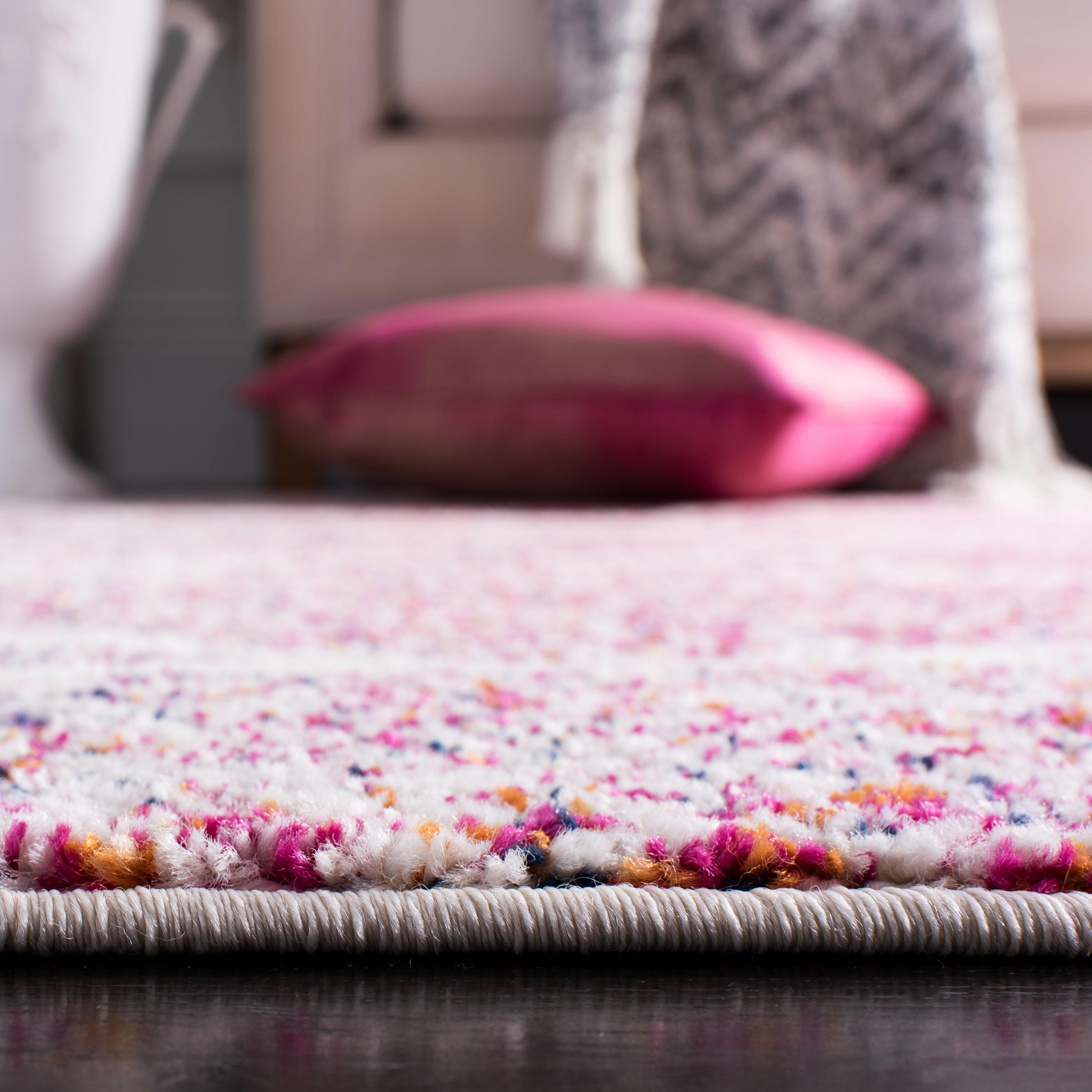 Safavieh Madison 5'-1 x 7'-6 Area Rug, Cream/Fuchsia, large
