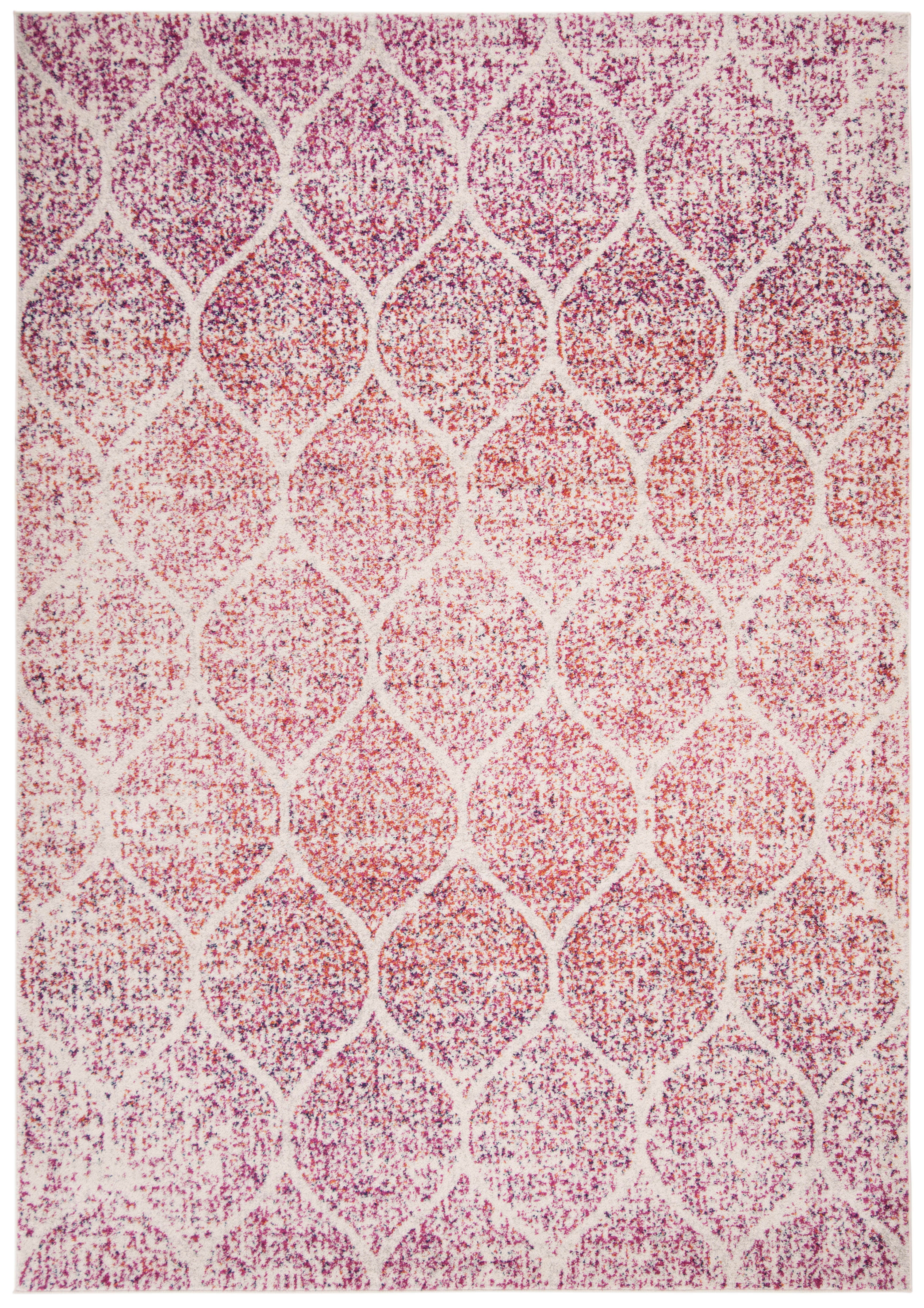 Safavieh Madison 6'-7 x 9'-2 Area Rug, Cream/Fuchsia, large
