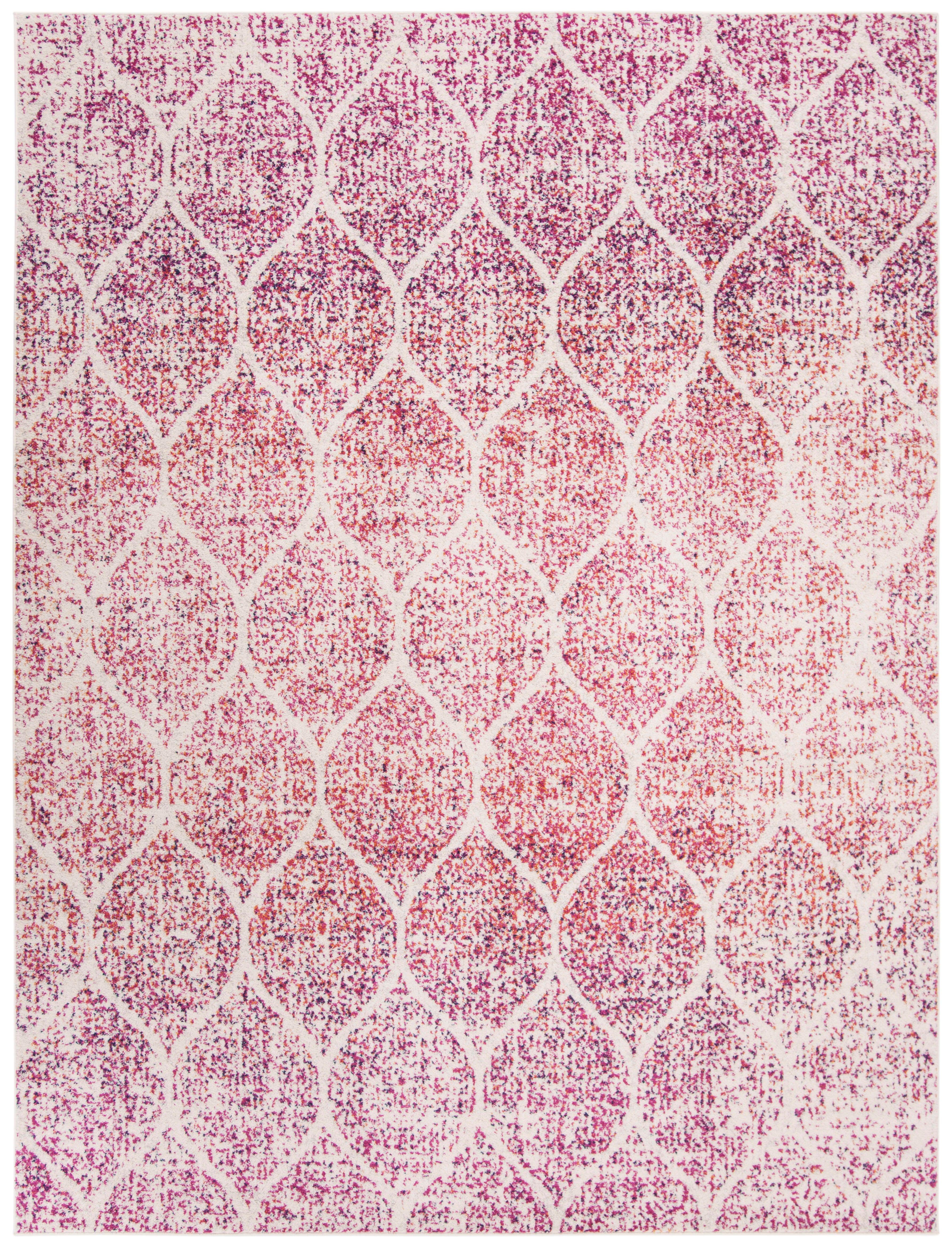 Safavieh Madison 8' x 10' Area Rug, Cream/Fuchsia, large