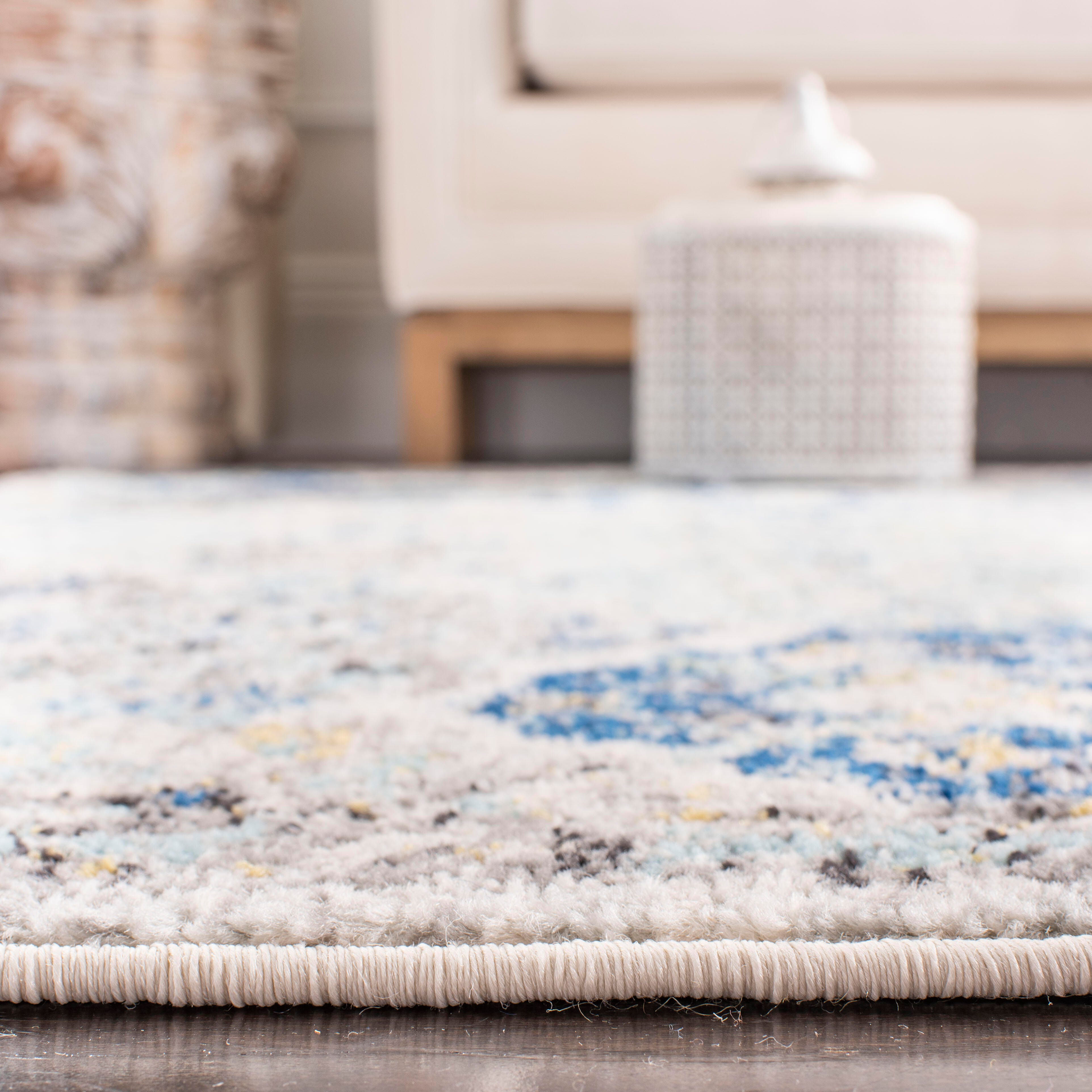 Safavieh Madison Madison 2'-3 x 10' Runner, Ivory/Aqua, large