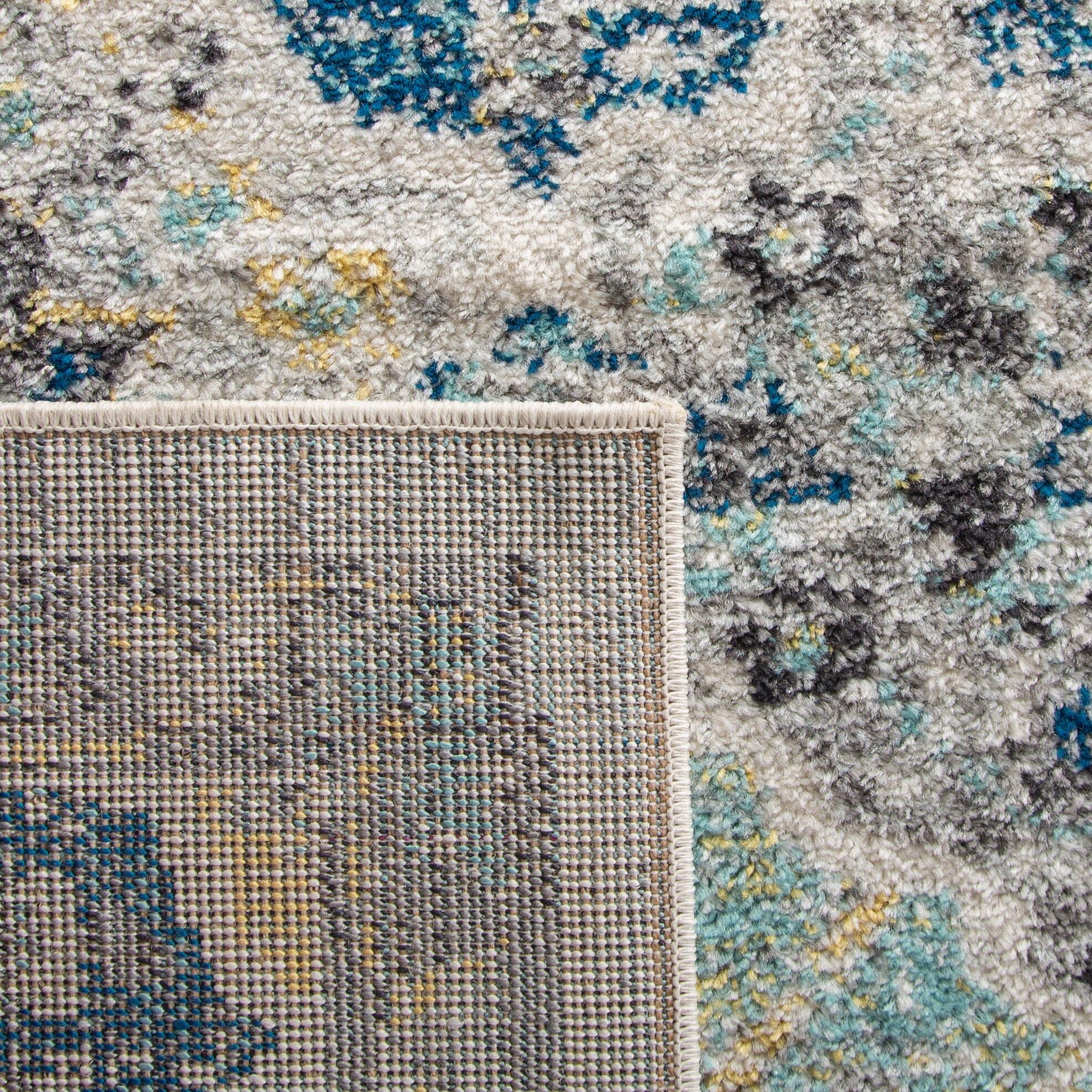 Safavieh Madison Madison 8' x 10' Area Rug, Ivory/Aqua, large