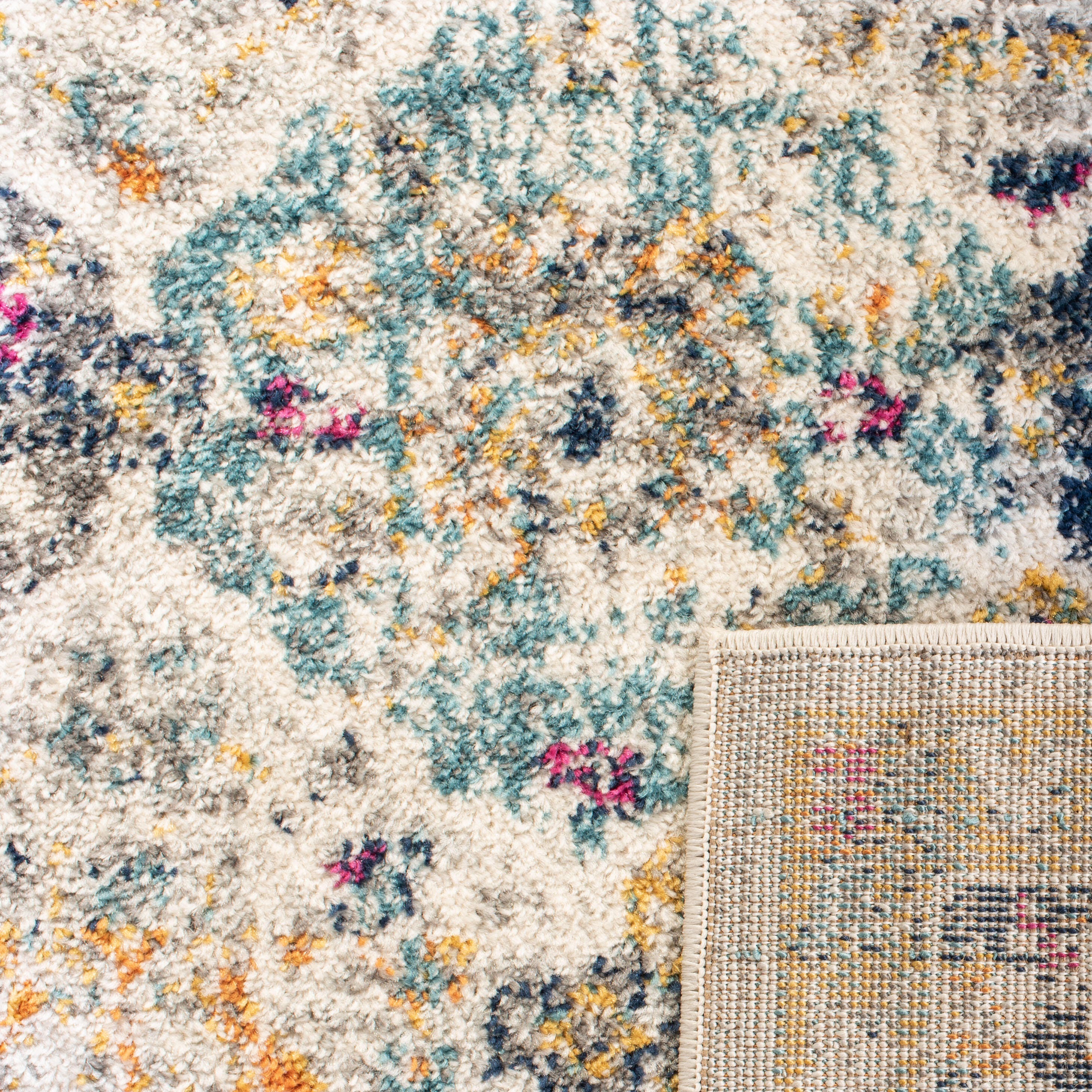 Safavieh Madison Madison 2'-3 x 14' Runner, Cream/Multi, large