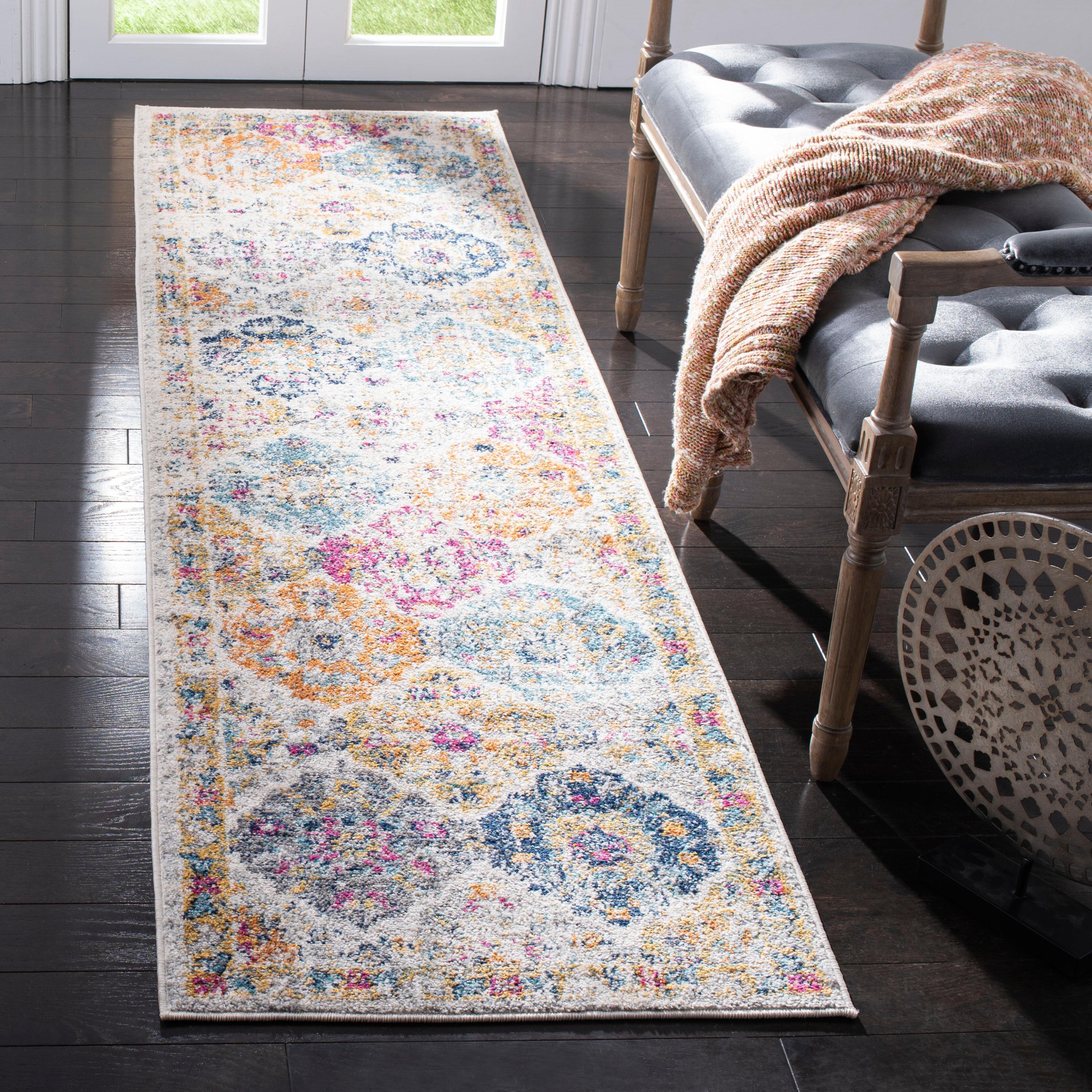 Safavieh Madison 2'-3 x 8' Runner, Cream/Multi, large
