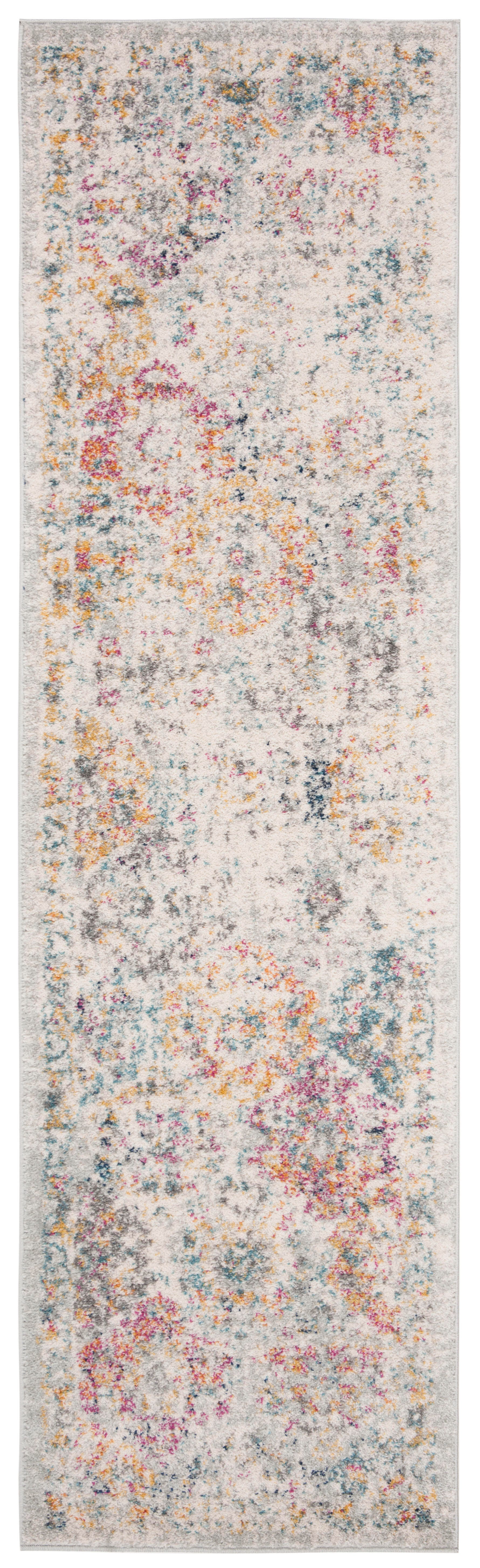 Safavieh Madison 2'-3 x 18' Runner, Gray/Gold, large