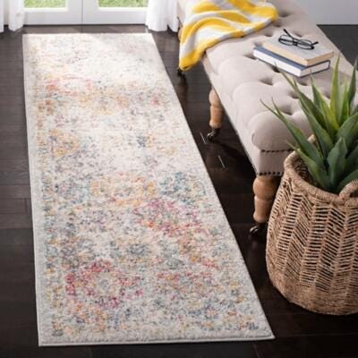 Safavieh Madison 2'-3 x 8' Runner, Gray/Gold, rollover