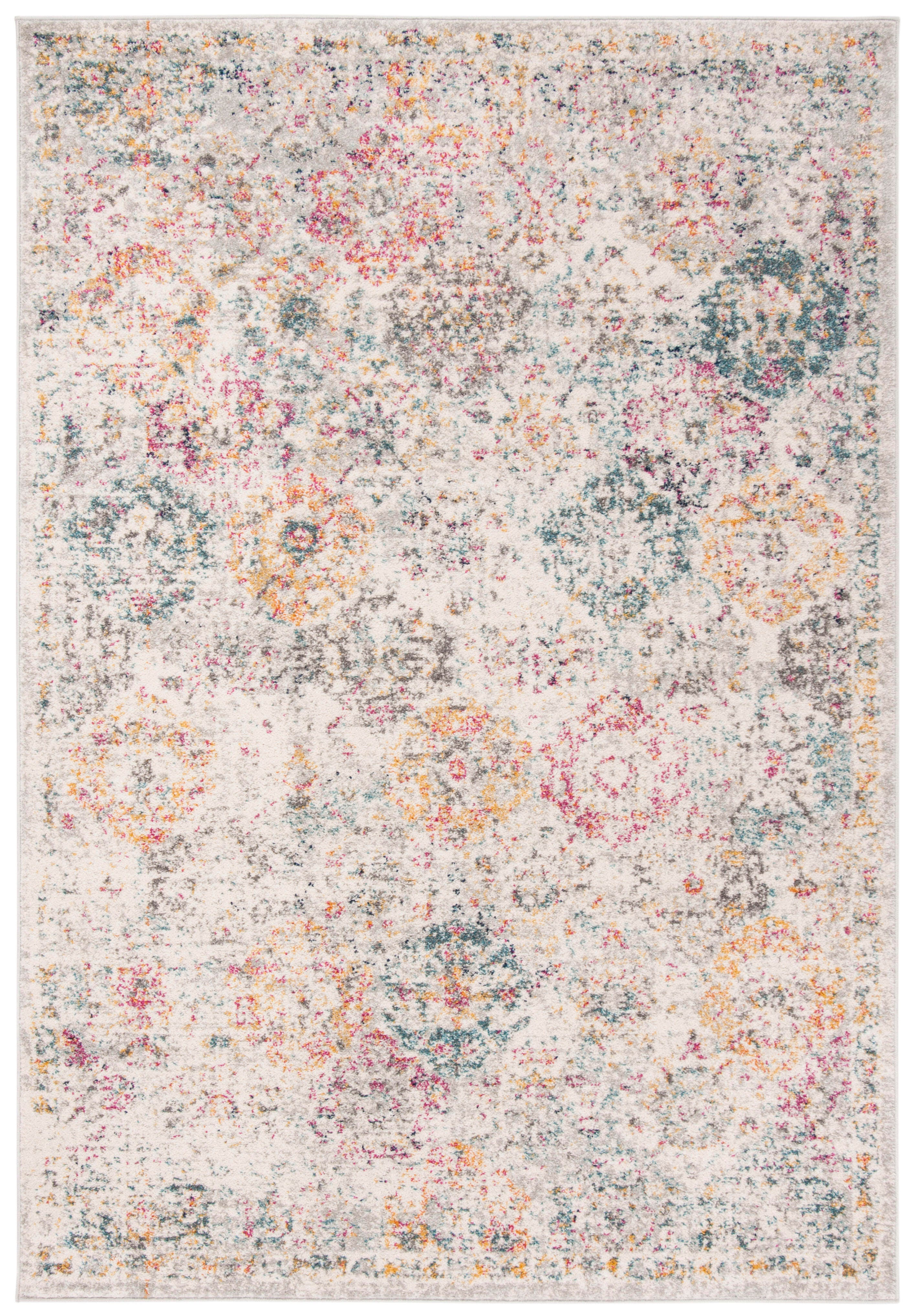 Safavieh Madison 6'-7 x 9'-2 Area Rug, Gray/Gold, rollover