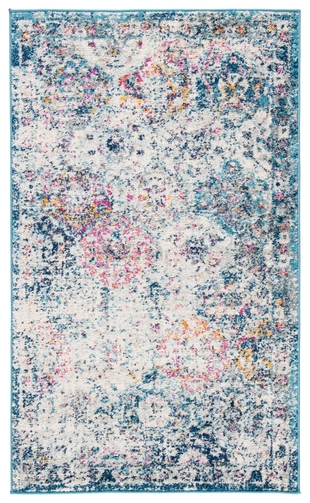 Safavieh Madison 3' x 5' Area Rug, Navy/Teal, large
