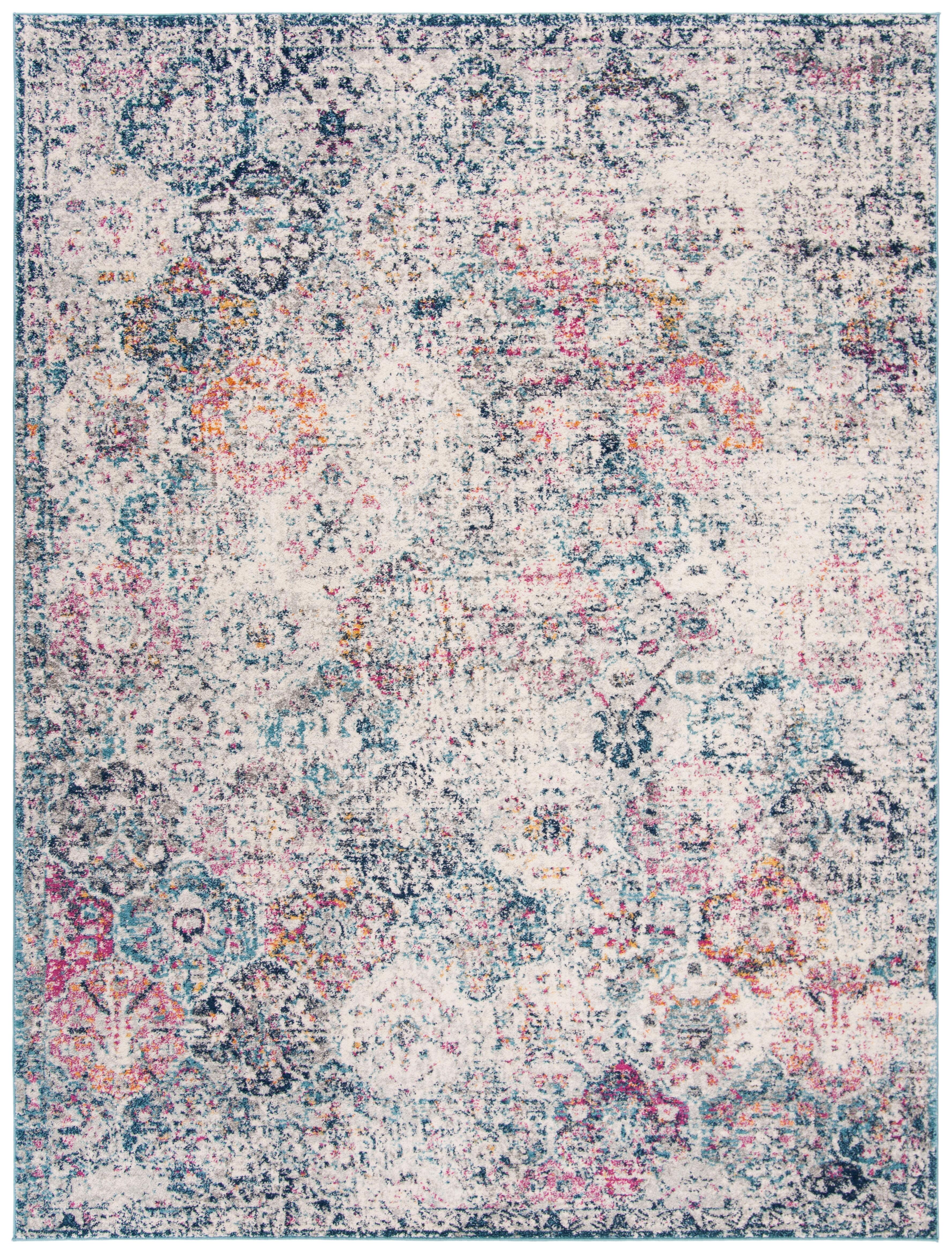 Safavieh Madison 8' x 10' Area Rug, Navy/Teal, large