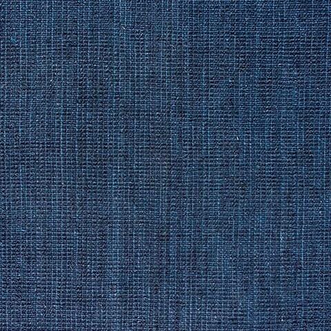 Nuloom Daniela Farmhouse Chunky Jute Area Rug, Navy Blue, large