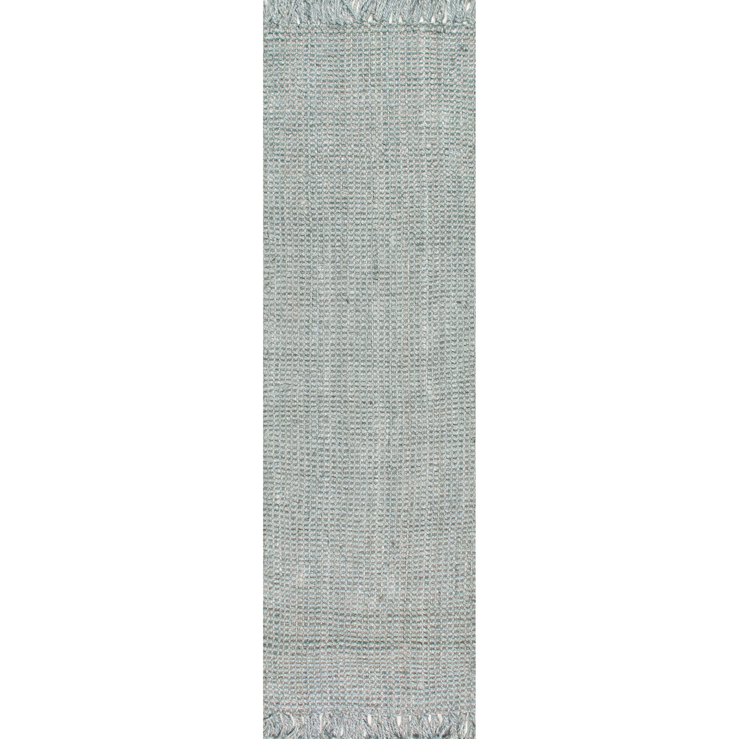 Nuloom Daniela Farmhouse Chunky Jute Area Rug, Gray, large