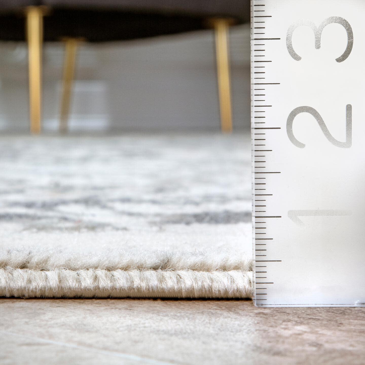 Nuloom Freja Faded Floral Area Rug, Gray, large