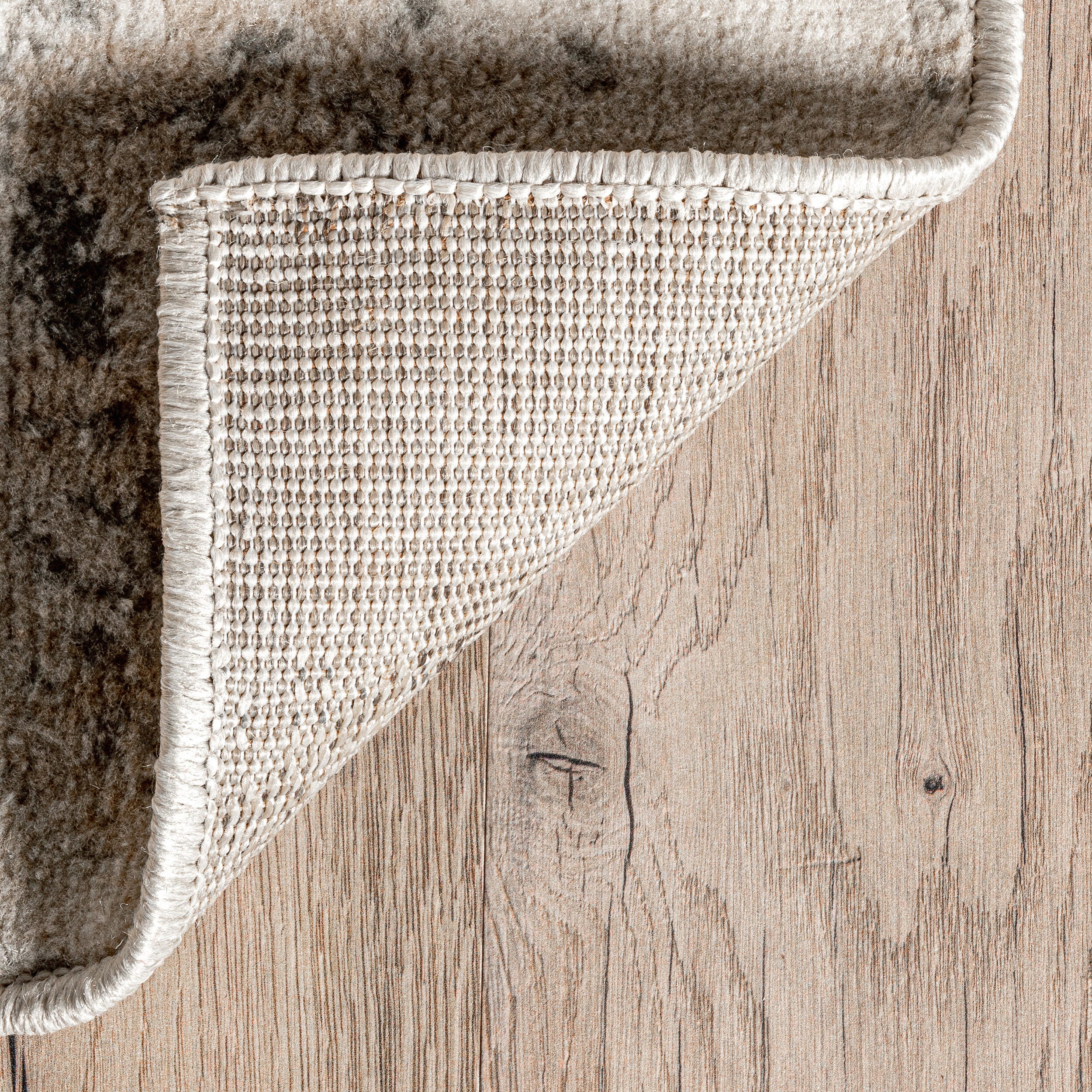 Nuloom Freja Faded Floral Area Rug, Beige, large