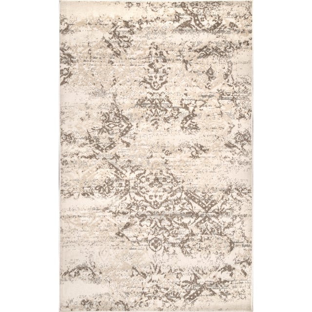 Nuloom Freja Faded Floral Area Rug