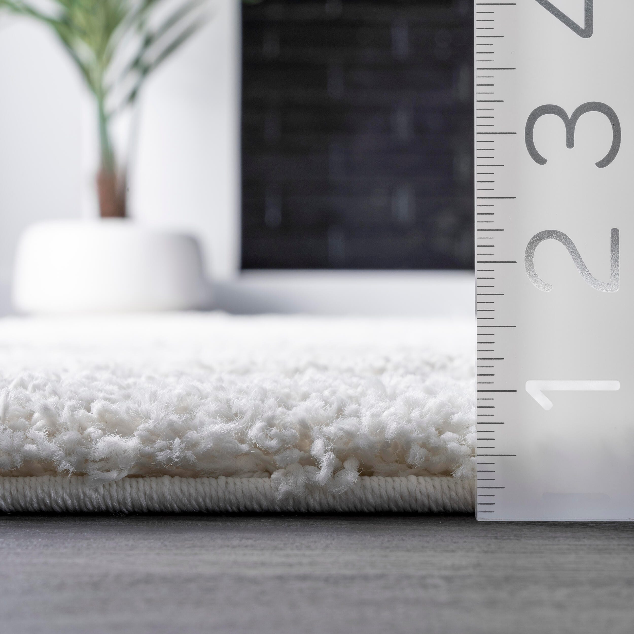 Nuloom Carolyn Modern Shag Area Rug, Beige, large