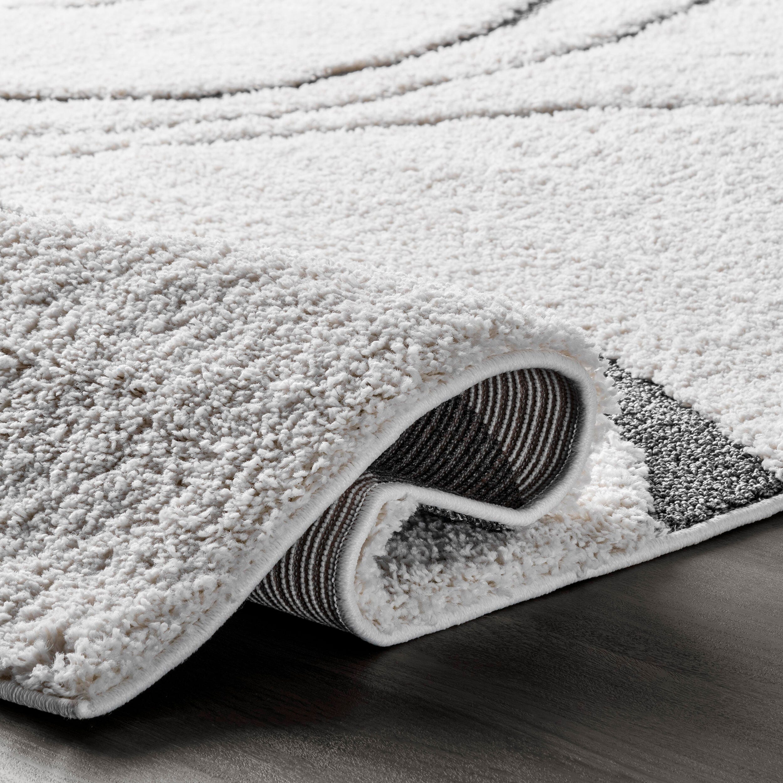 Nuloom Carolyn Modern Shag Area Rug, Beige, large