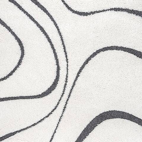 Nuloom Carolyn Modern Shag Area Rug, Beige, large