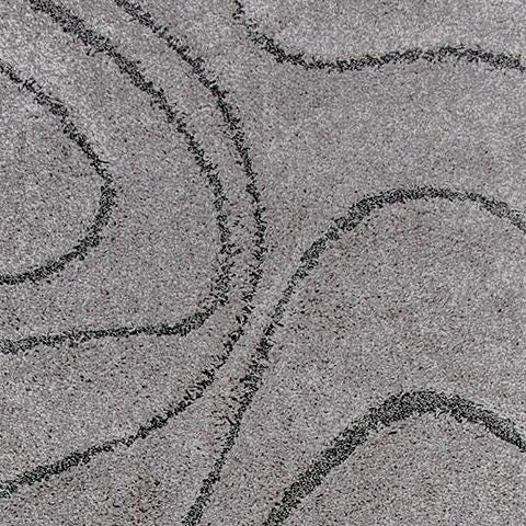 Nuloom Carolyn Modern Shag Area Rug, Dark Gray, large