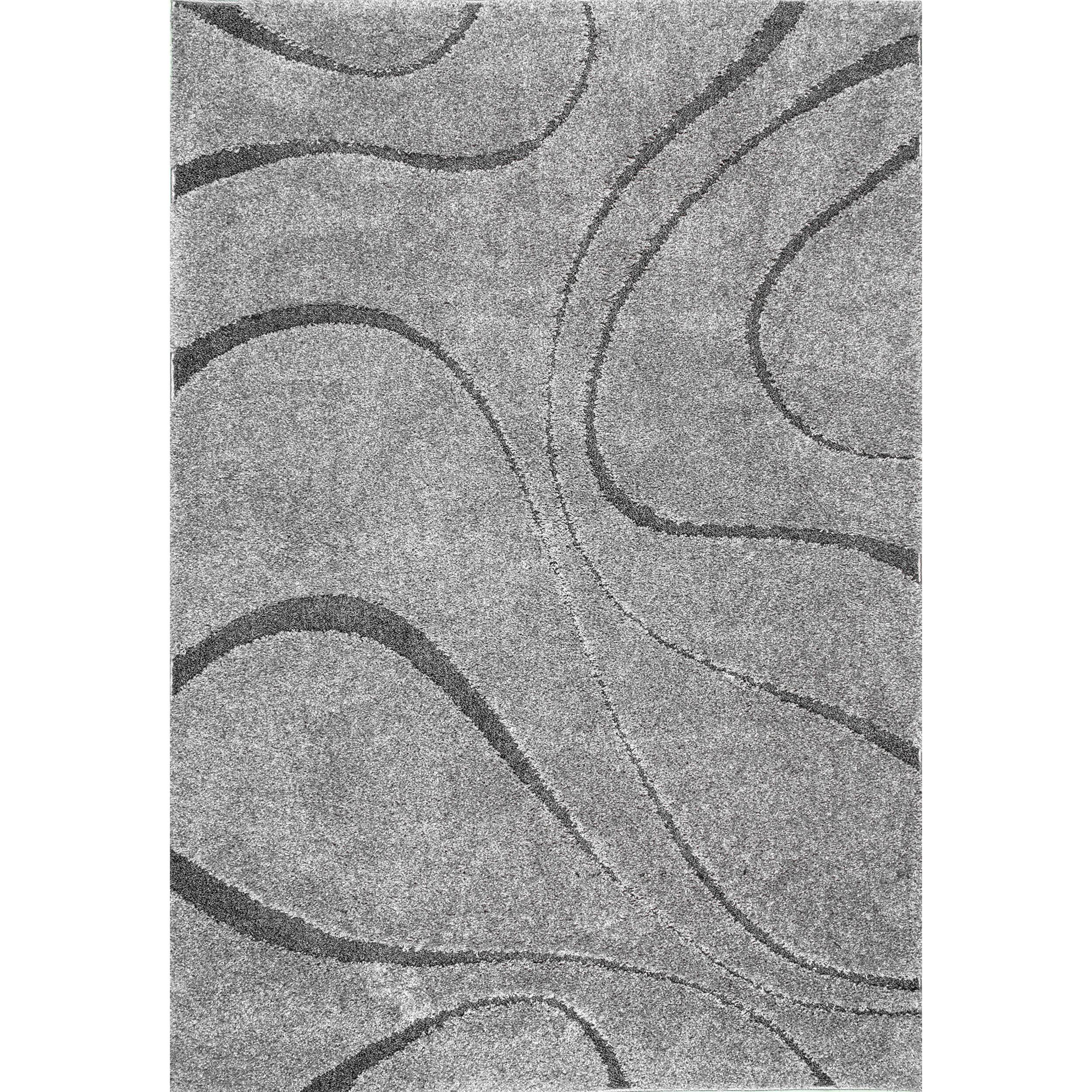 Nuloom Carolyn Modern Shag Area Rug, Dark Gray, large