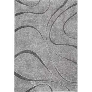 Nuloom Carolyn Modern Shag Area Rug, Dark Gray, large