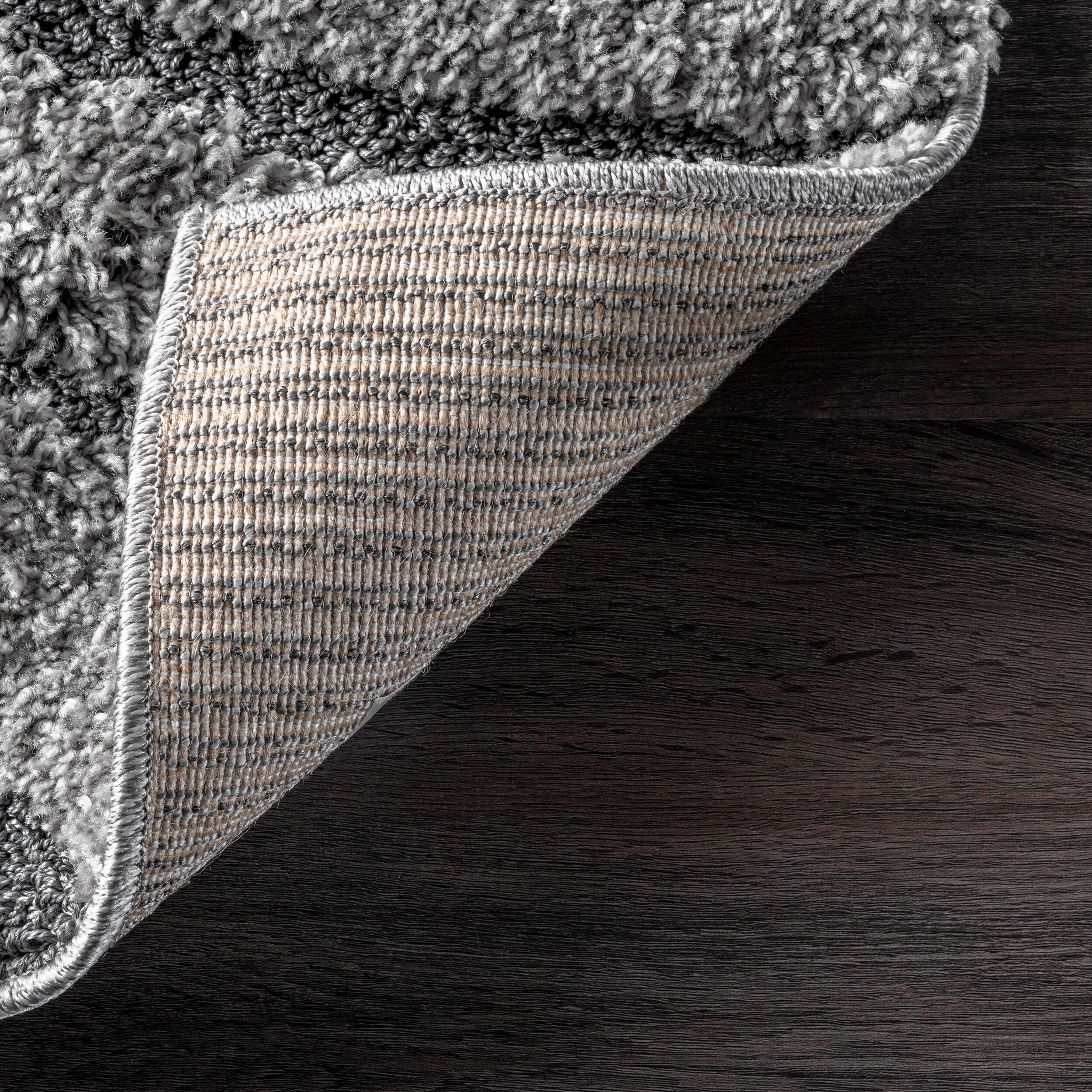 Nuloom Carolyn Modern Shag Area Rug, Dark Gray, large