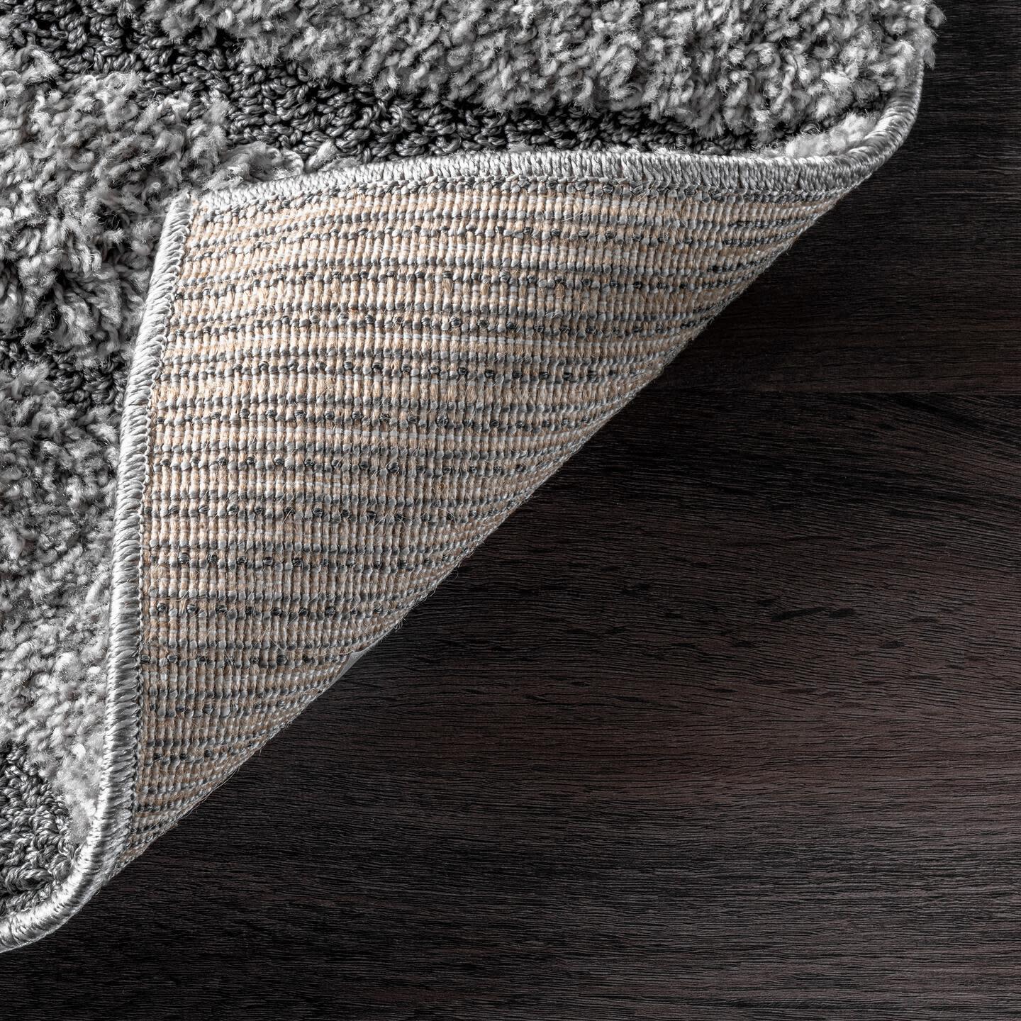 Nuloom Carolyn Modern Shag Area Rug, Dark Gray, large