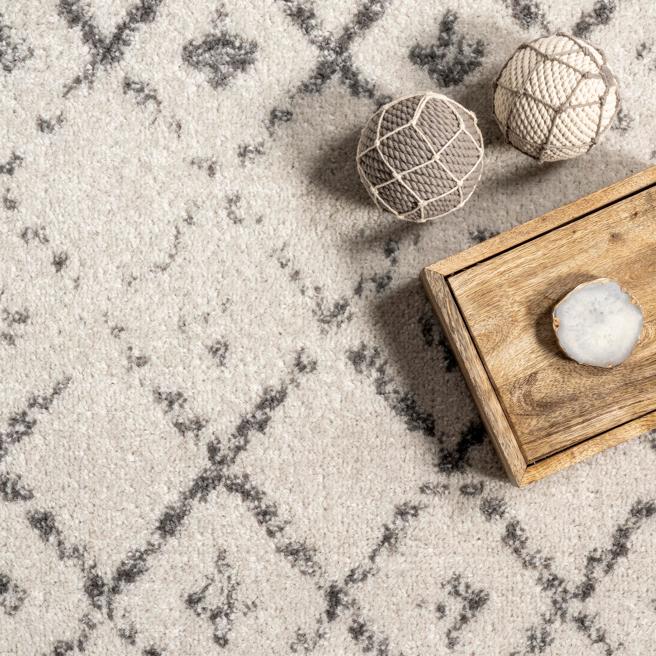 Nuloom Moroccan Blythe Area Rug, Gray, large