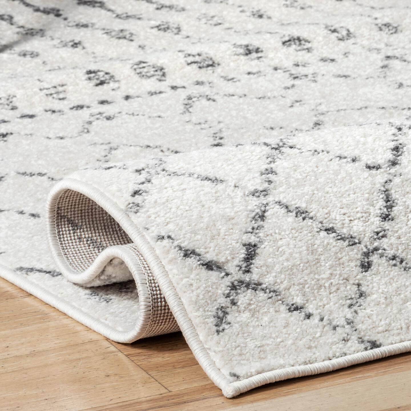 Nuloom Moroccan Blythe Area Rug, Gray, large