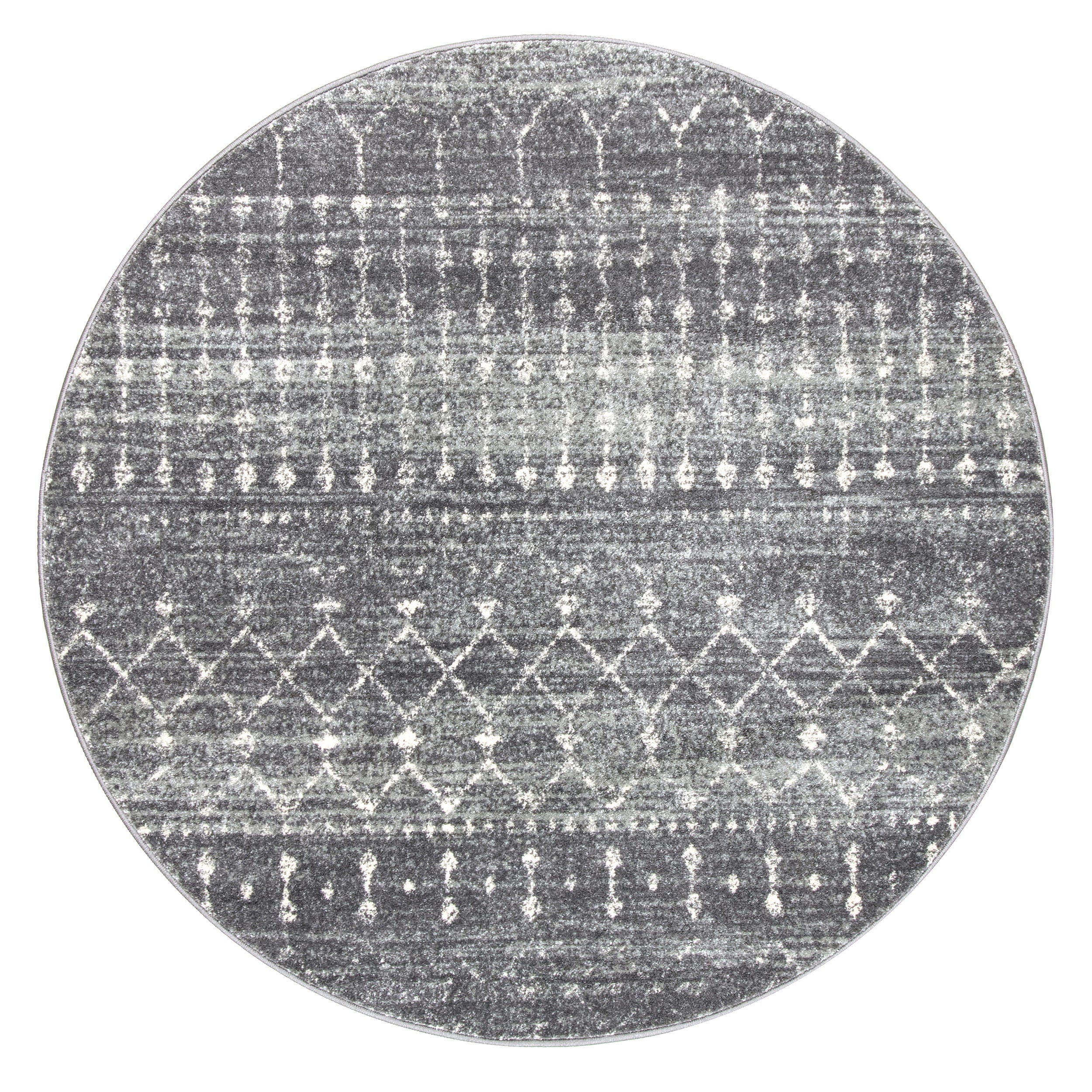 Nuloom Moroccan Blythe Area Rug, Dark Gray, large